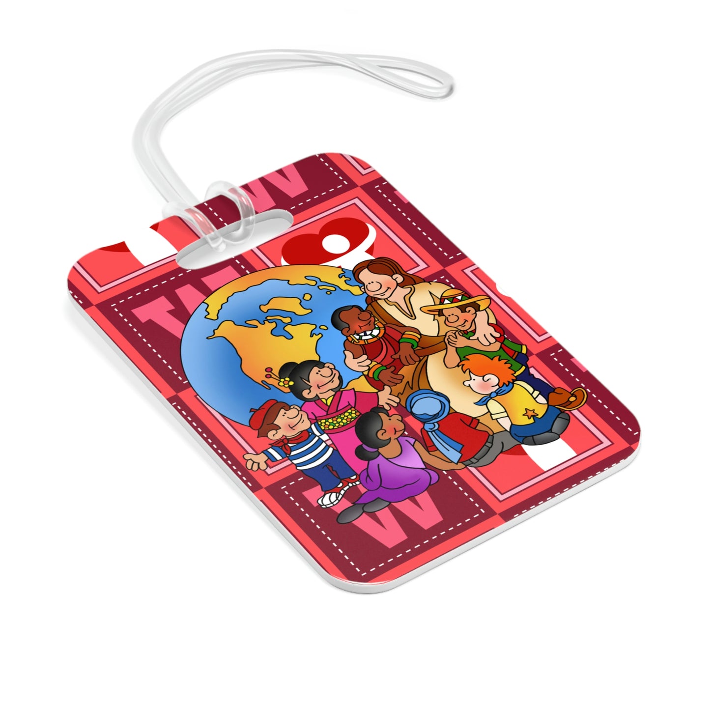 The Bible as Simple as ABC W Bag Tag