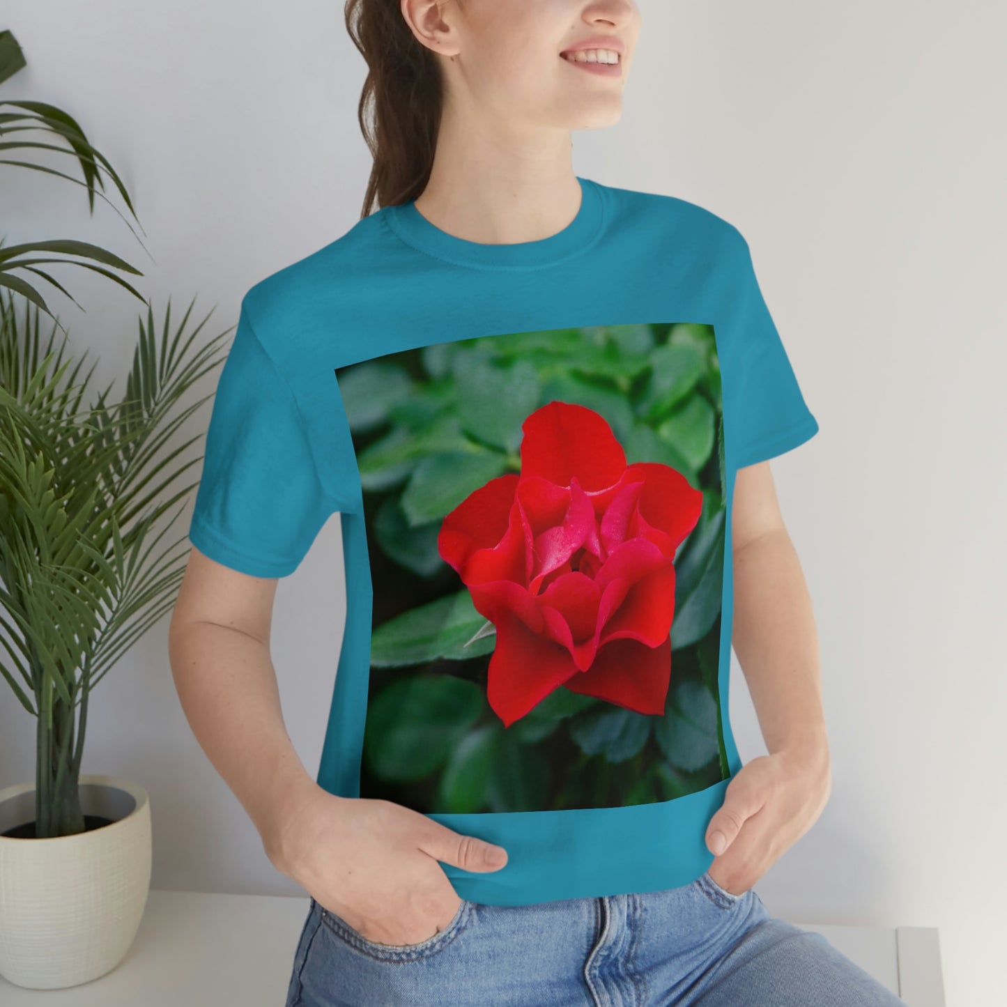 Flowers 07 Unisex Jersey Short Sleeve Tee