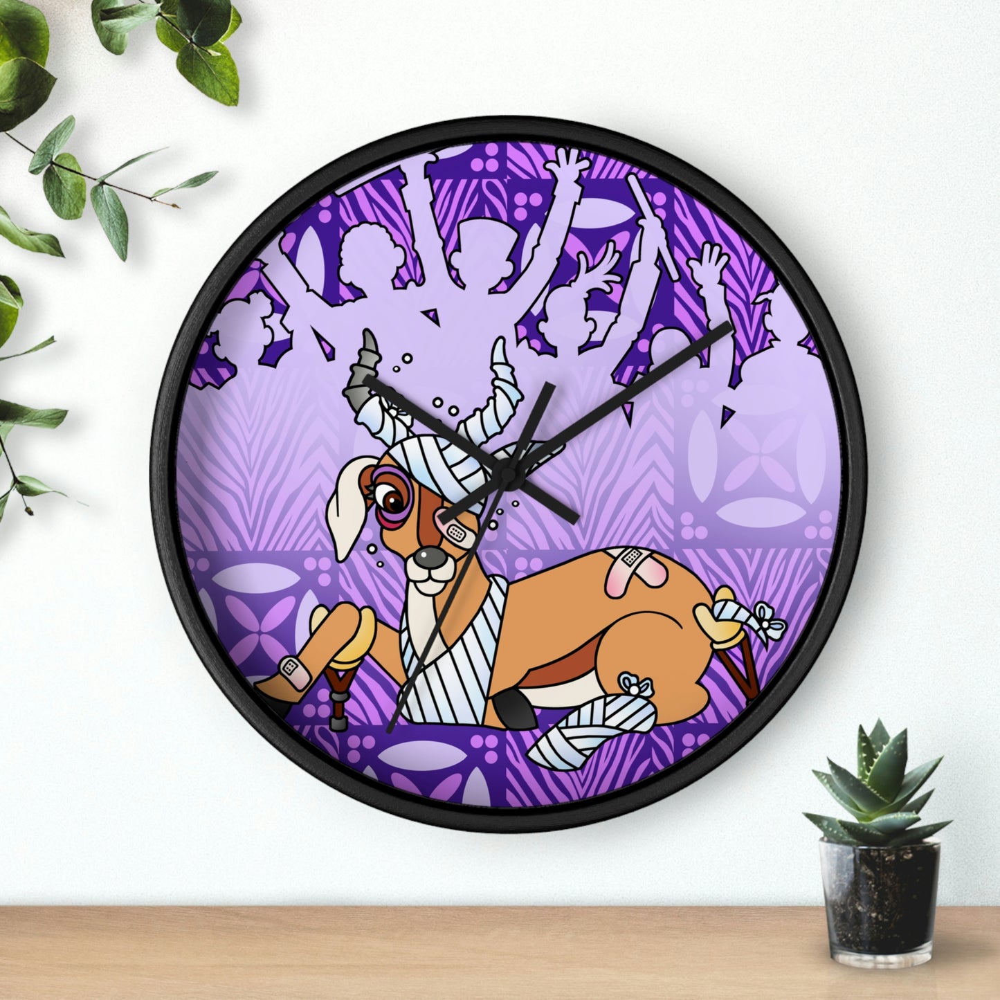 The Day that Goso Fell! Wall clock