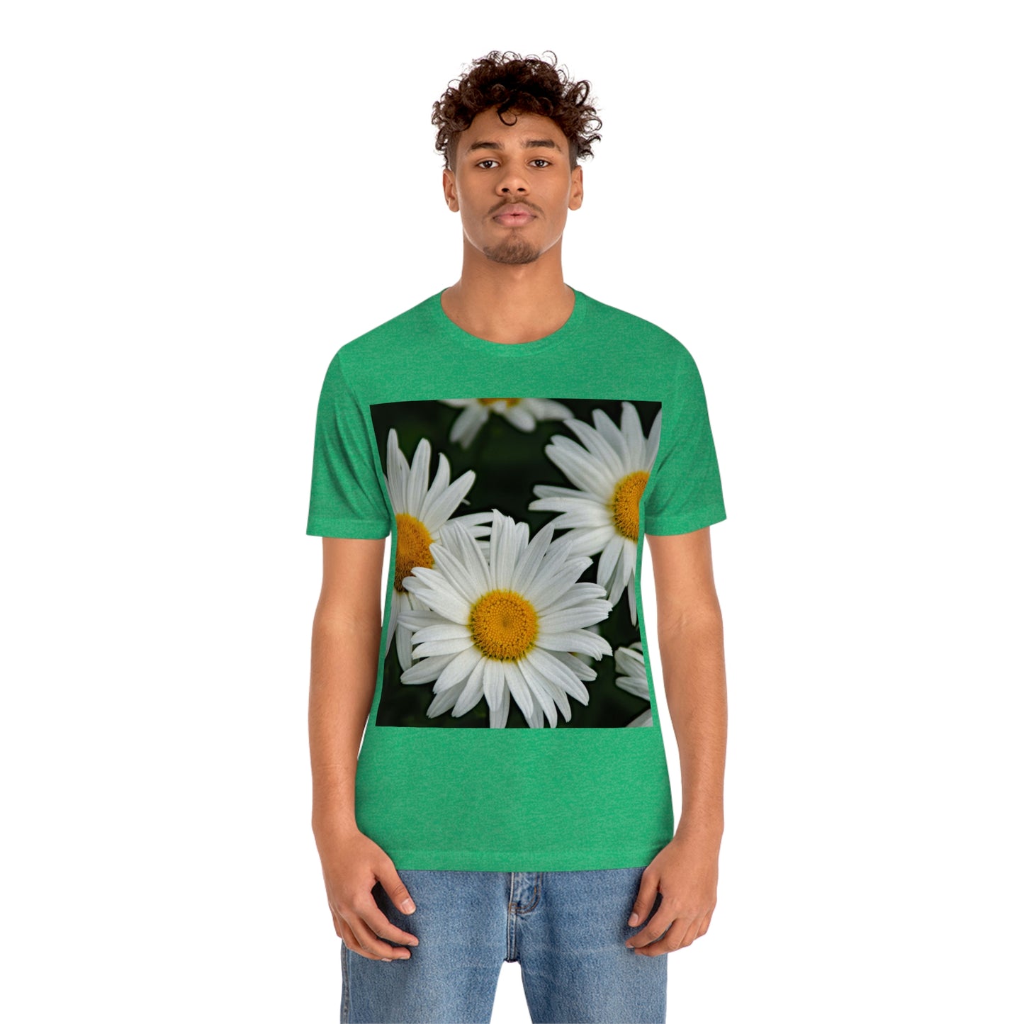 Flowers 01 Unisex Jersey Short Sleeve Tee