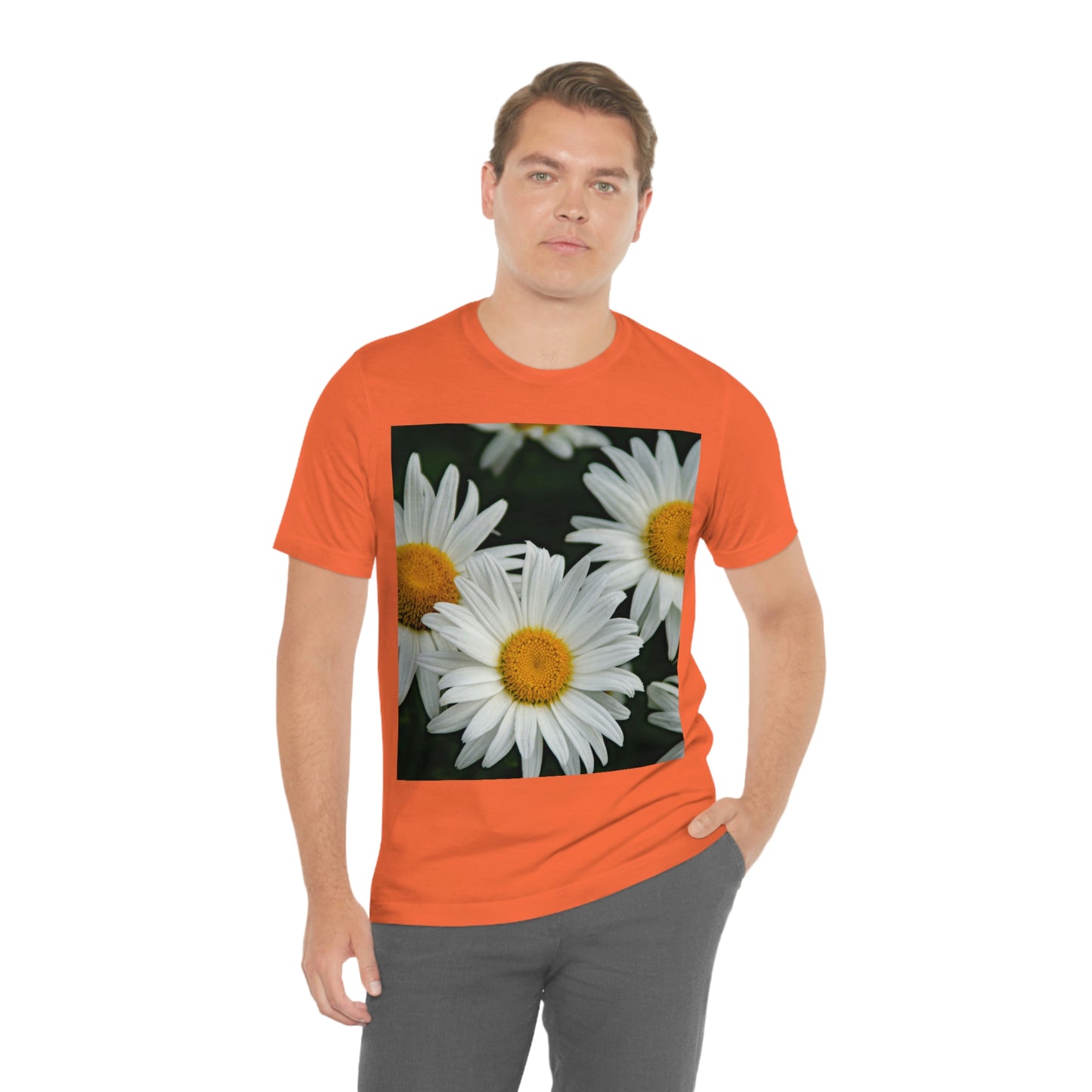 Flowers 01 Unisex Jersey Short Sleeve Tee