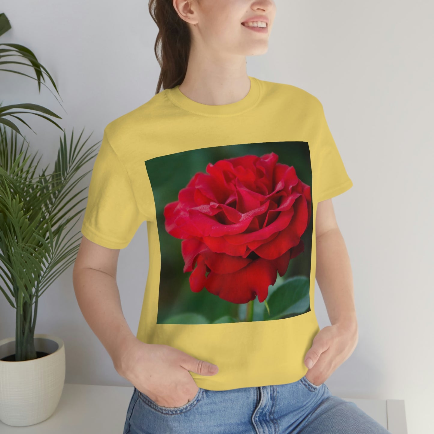 Flowers 14 Unisex Jersey Short Sleeve Tee