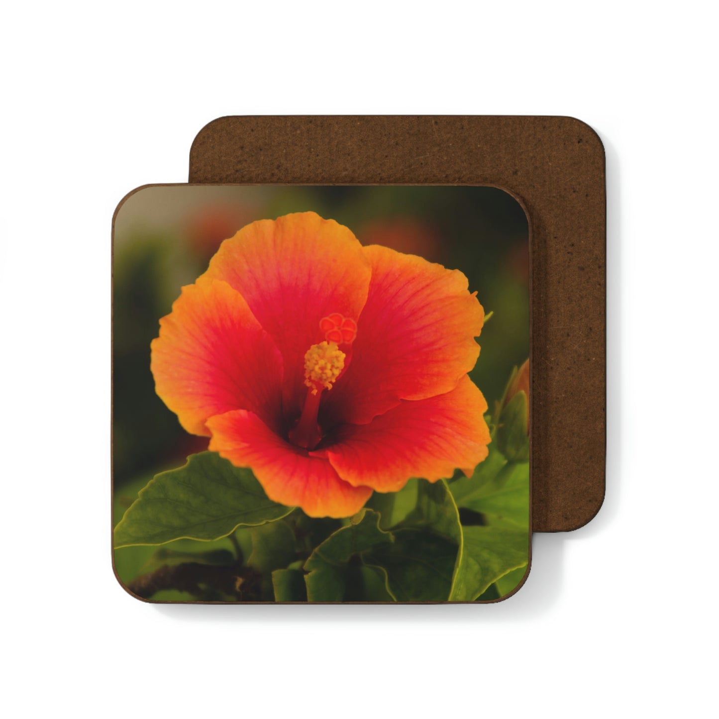 Flowers 31 Hardboard Back Coaster