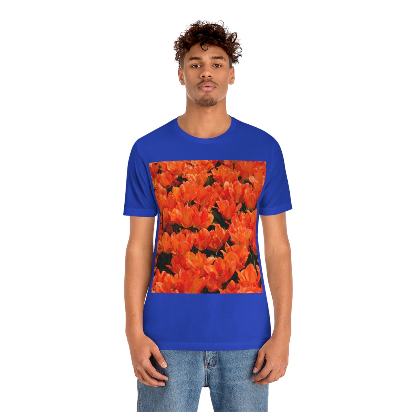 Flowers 03 Unisex Jersey Short Sleeve Tee