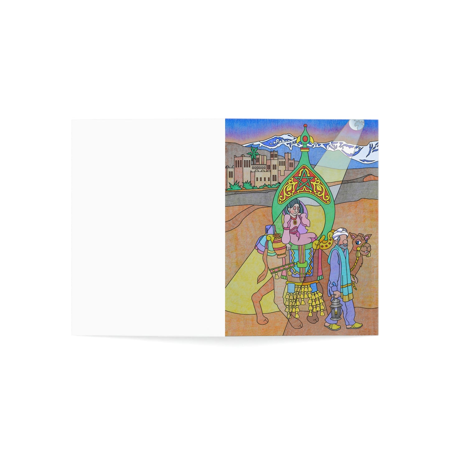 The Stone at the Door! Greeting Cards (1, 10, 30, and 50pcs)