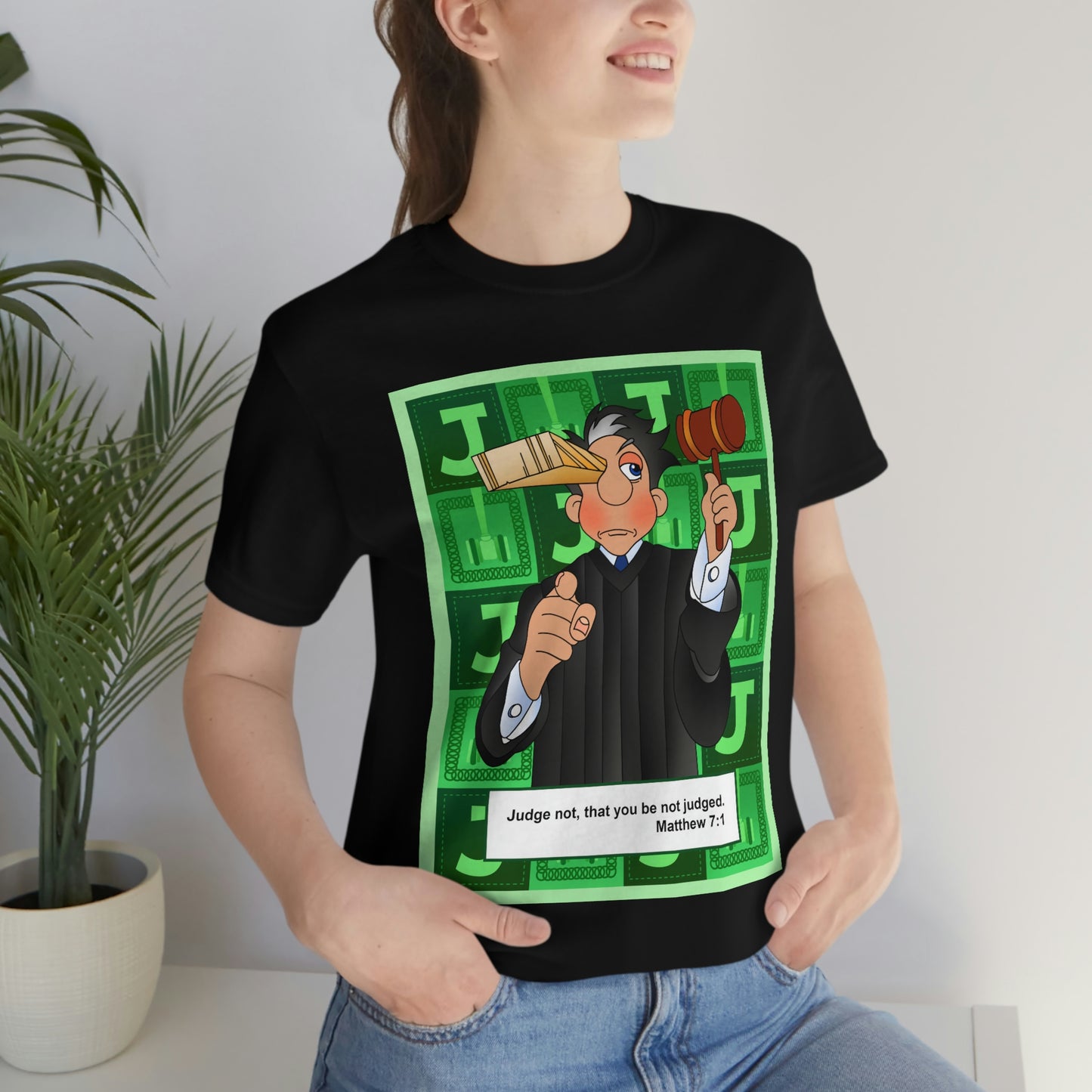 The Bible as Simple as ABC J Unisex Jersey Short Sleeve Tee