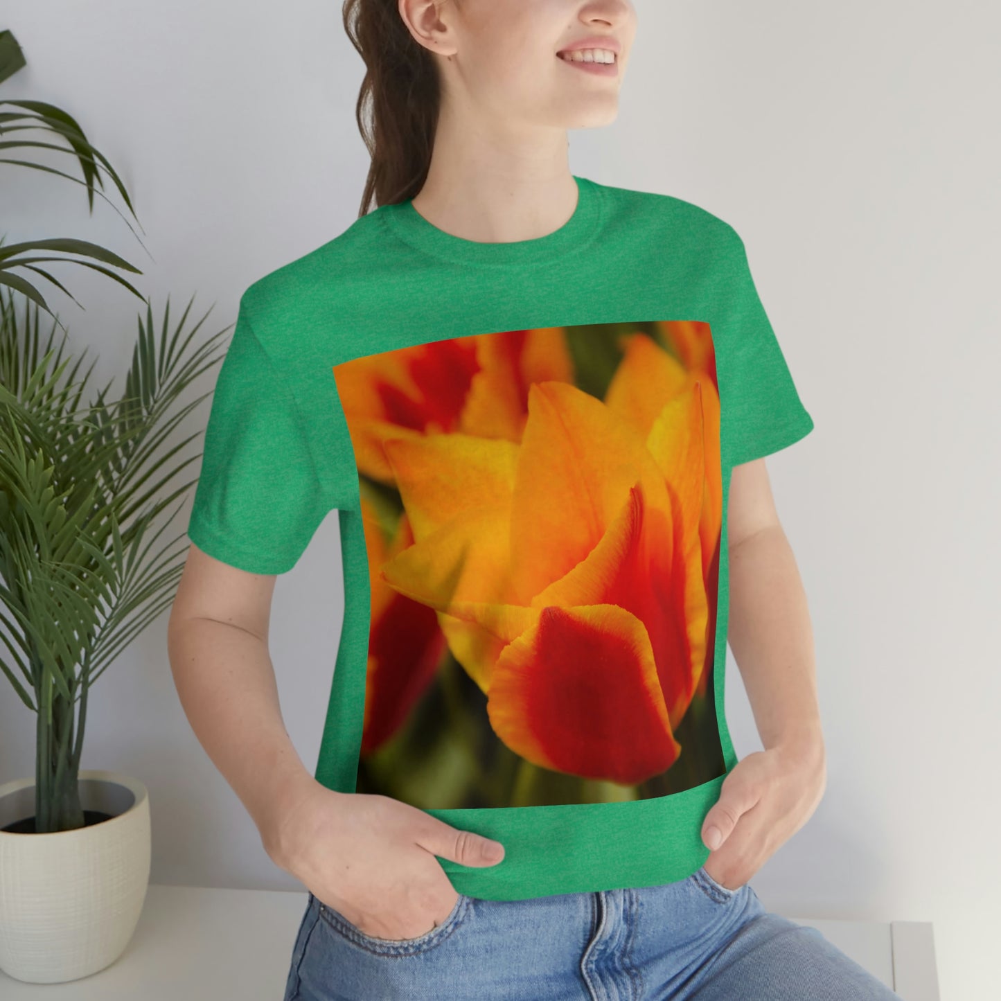 Flowers 13 Unisex Jersey Short Sleeve Tee
