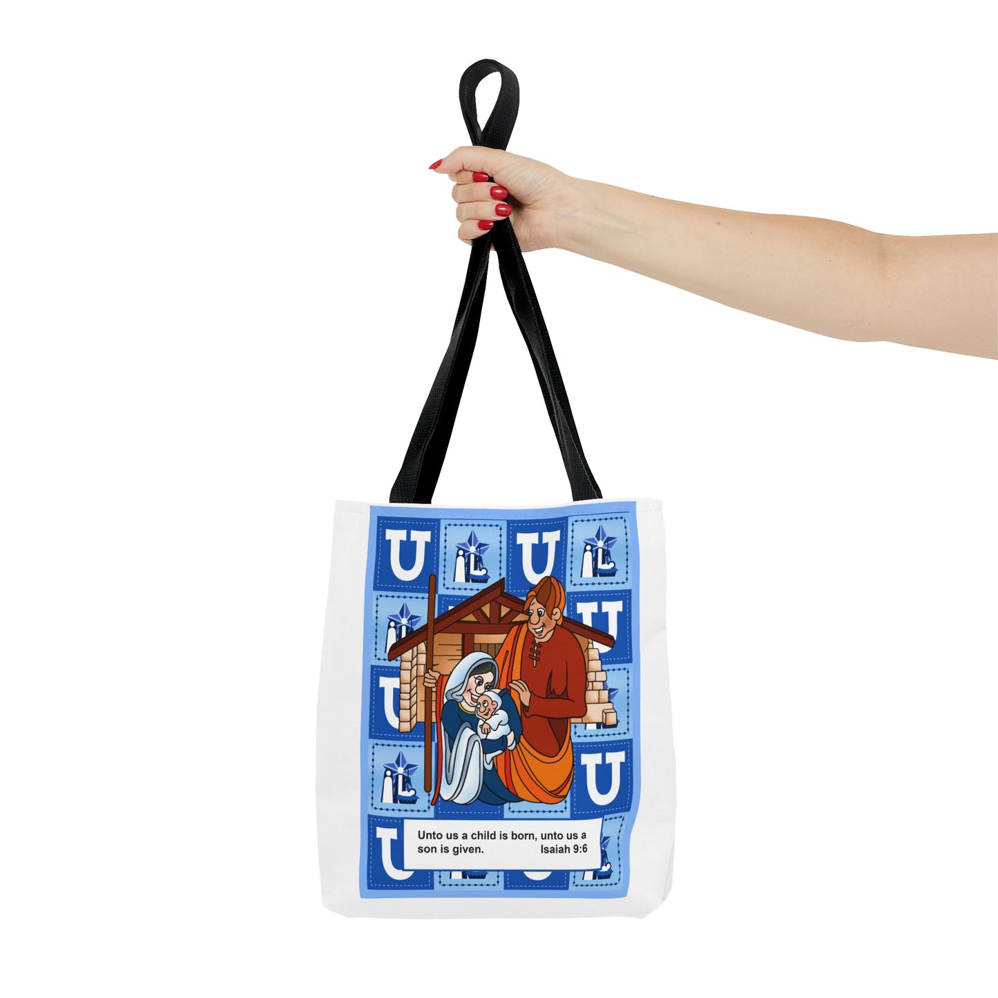 The Bible as Simple as ABC U AOP Tote Bag