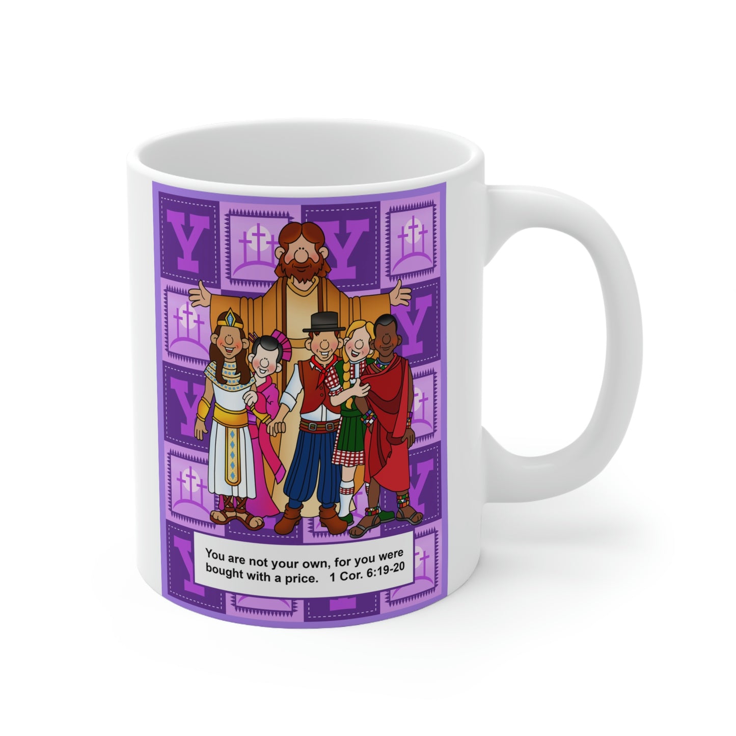 The Bible as Simple as ABC Y Ceramic Mug 11oz