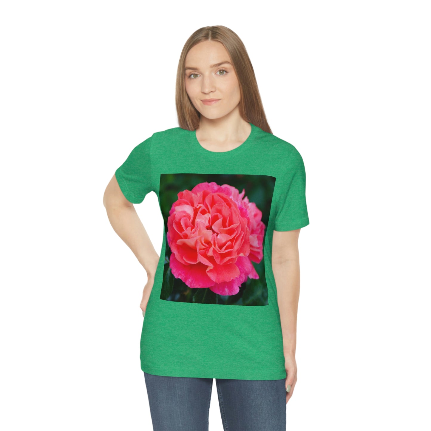 Flowers 08 Unisex Jersey Short Sleeve Tee