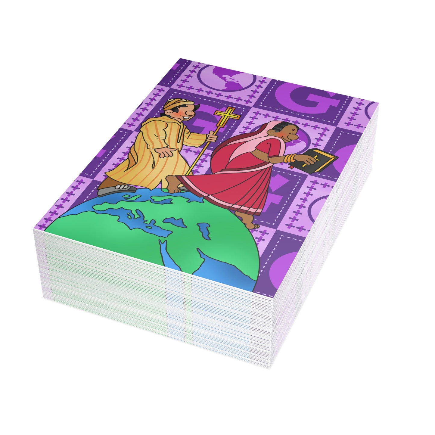 The Bible as Simple as ABC G Greeting Card Bundles (envelopes not included)