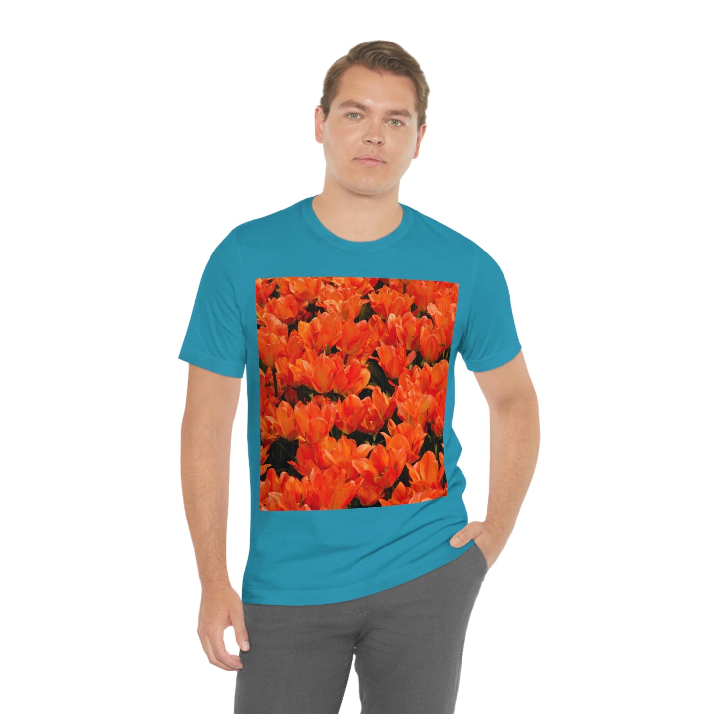 Flowers 03 Unisex Jersey Short Sleeve Tee