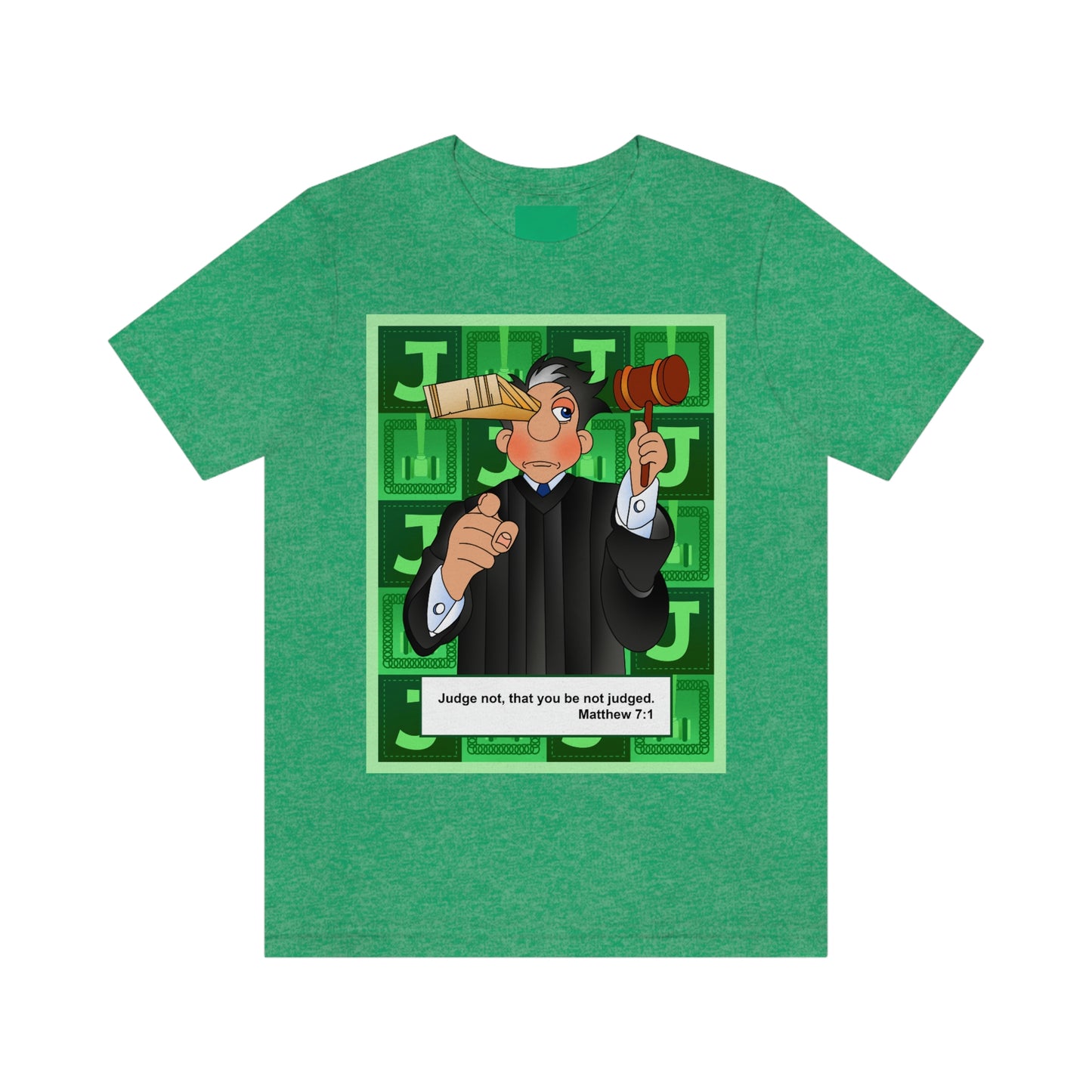 The Bible as Simple as ABC J Unisex Jersey Short Sleeve Tee