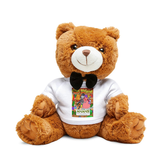 Anansi and the Market Pig Teddy Bear with T-Shirt