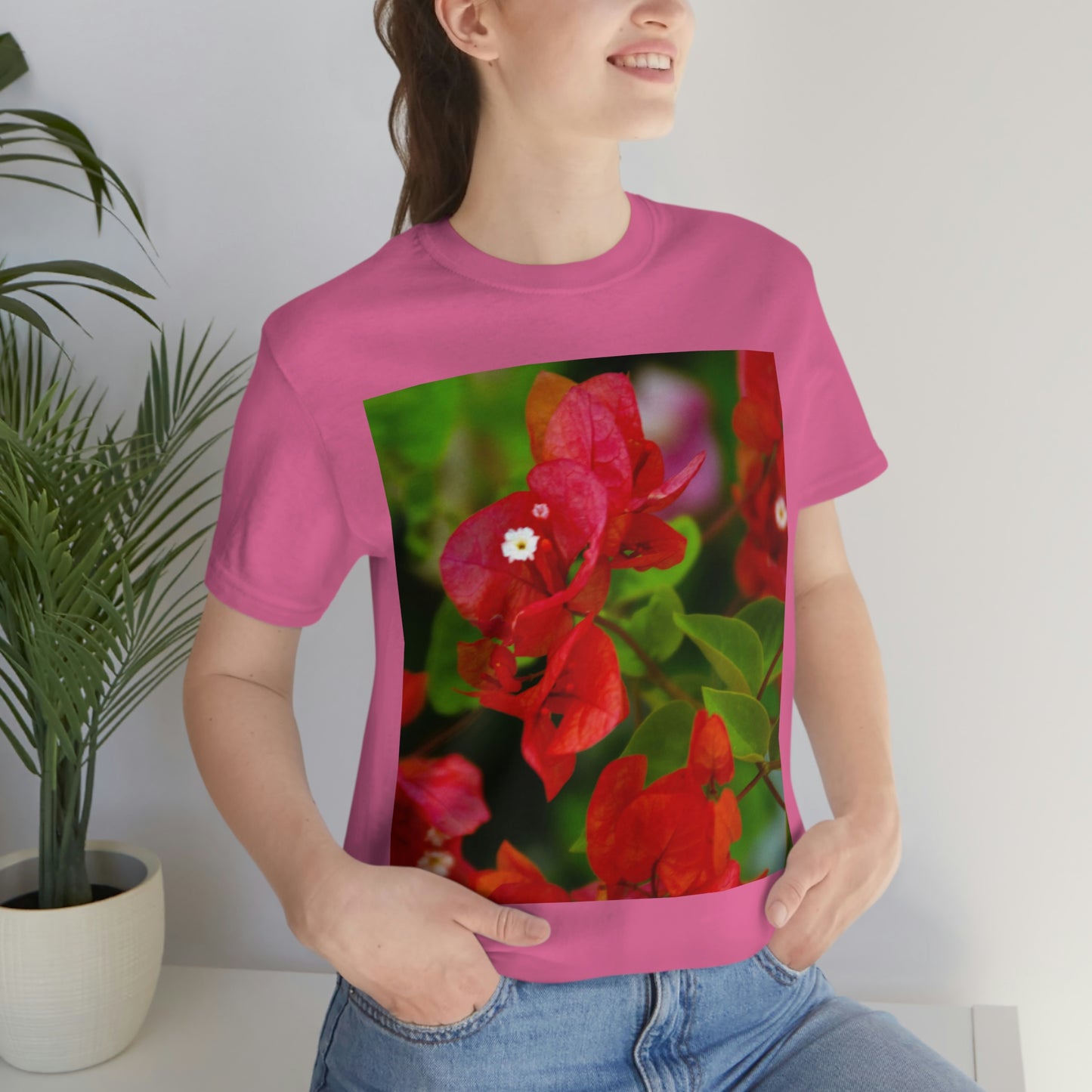 Flowers 28 Unisex Jersey Short Sleeve Tee