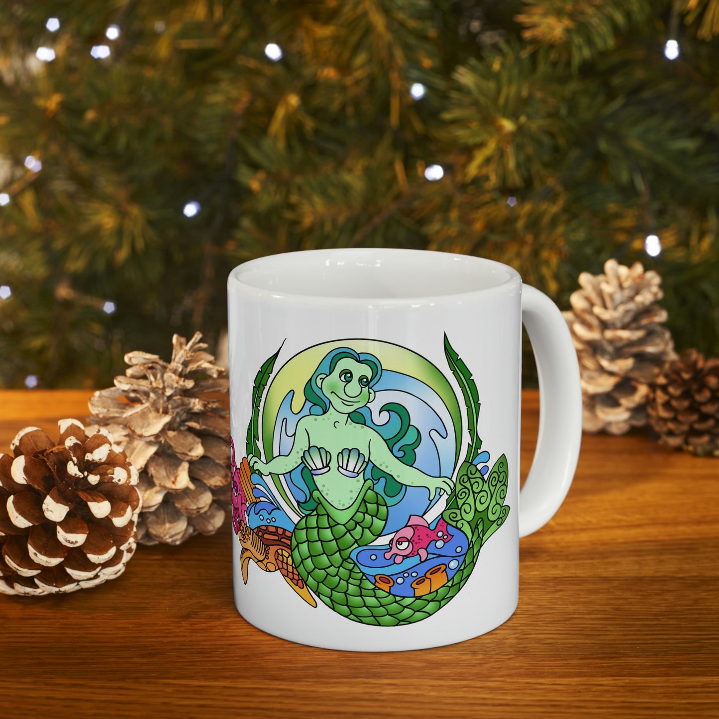 Mermaid!!!! Ceramic Mug 11oz