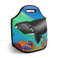 Gray Whale Neoprene Lunch Bag