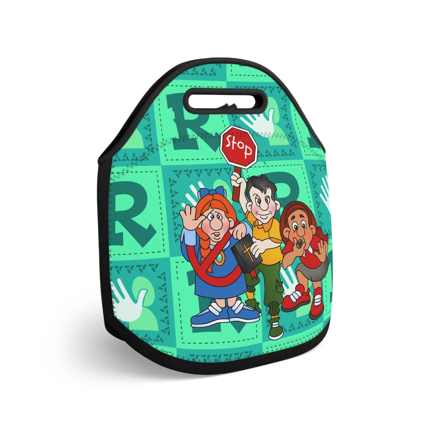 The Bible as Simple as ABC R Neoprene Lunch Bag