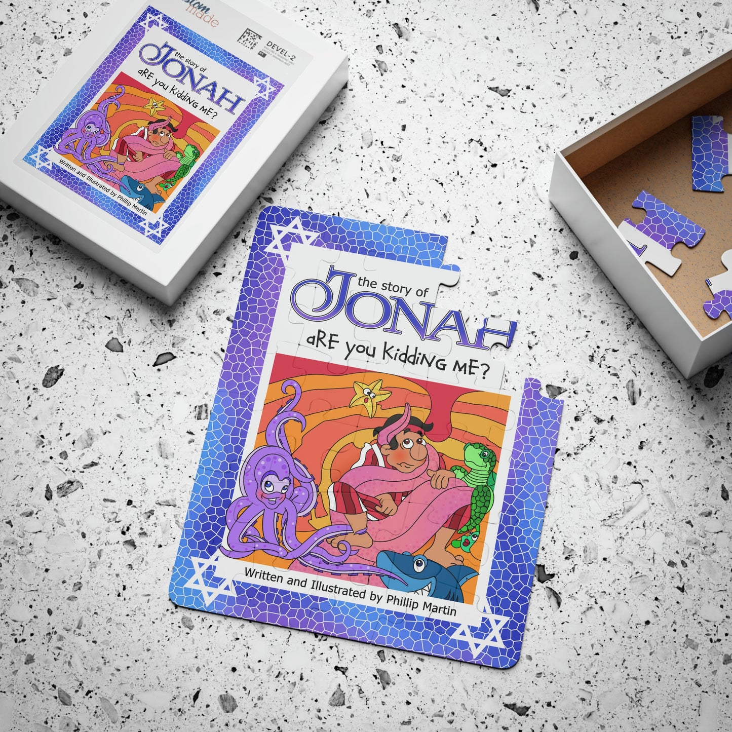 The Story of Jonah Kids' Puzzle, 30-Piece