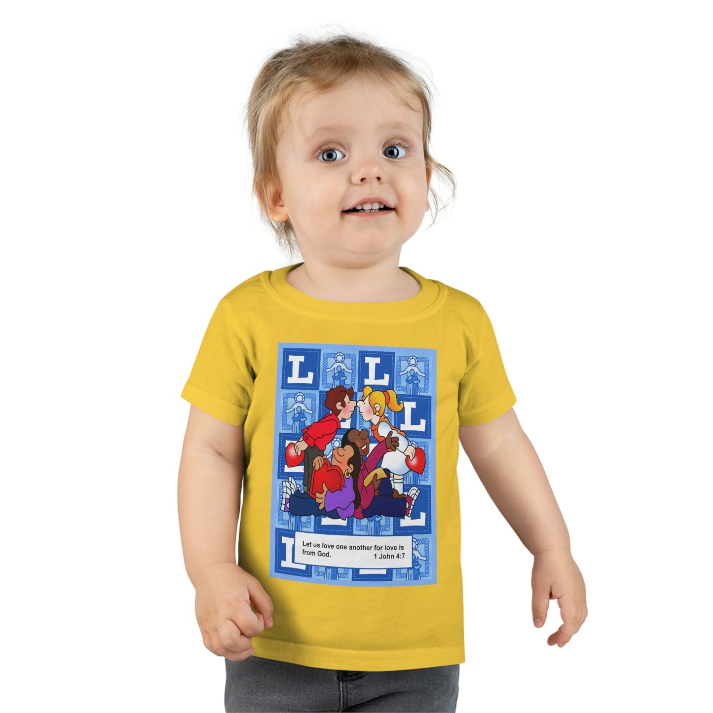 The Bible as Simple as ABC L Toddler T-shirt