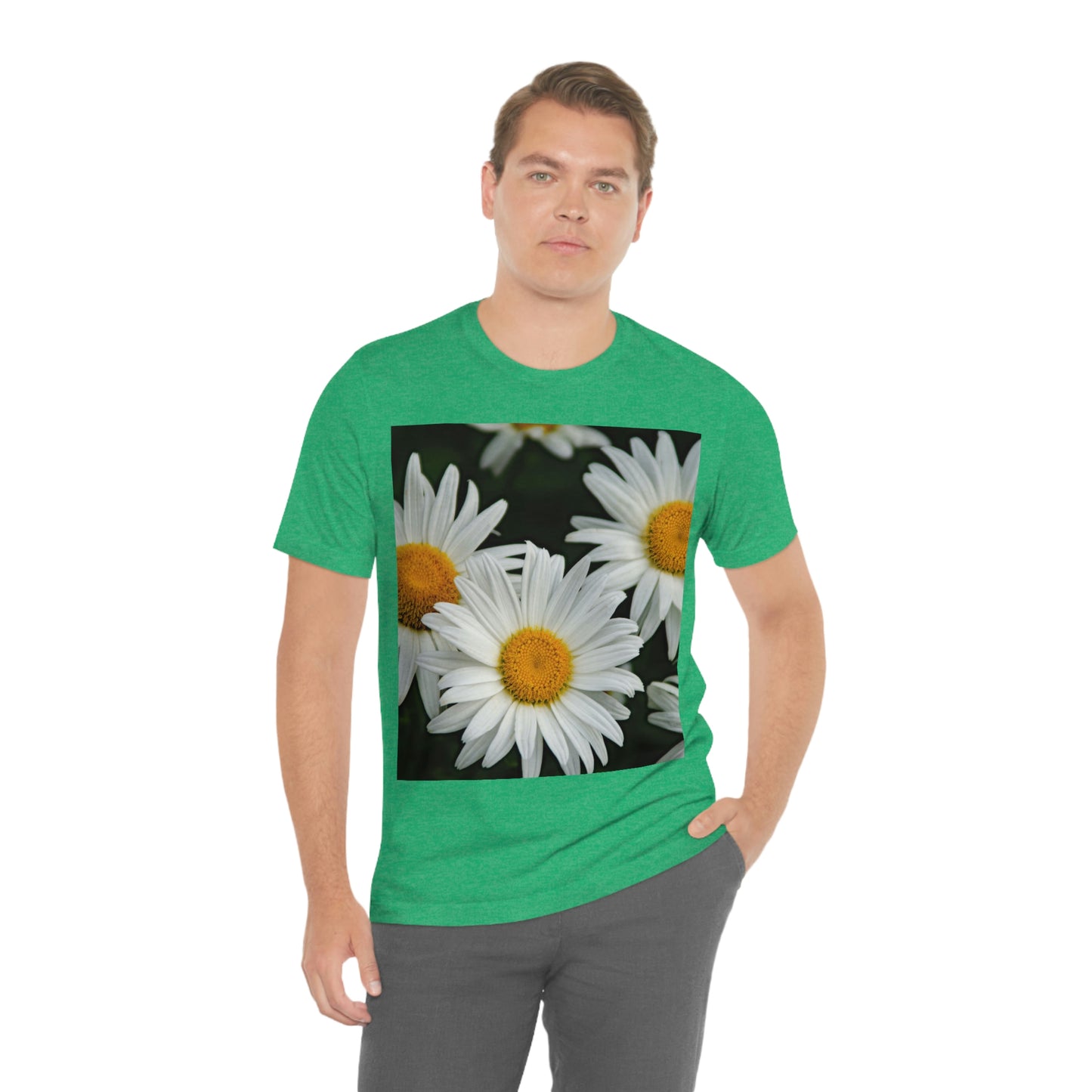 Flowers 01 Unisex Jersey Short Sleeve Tee