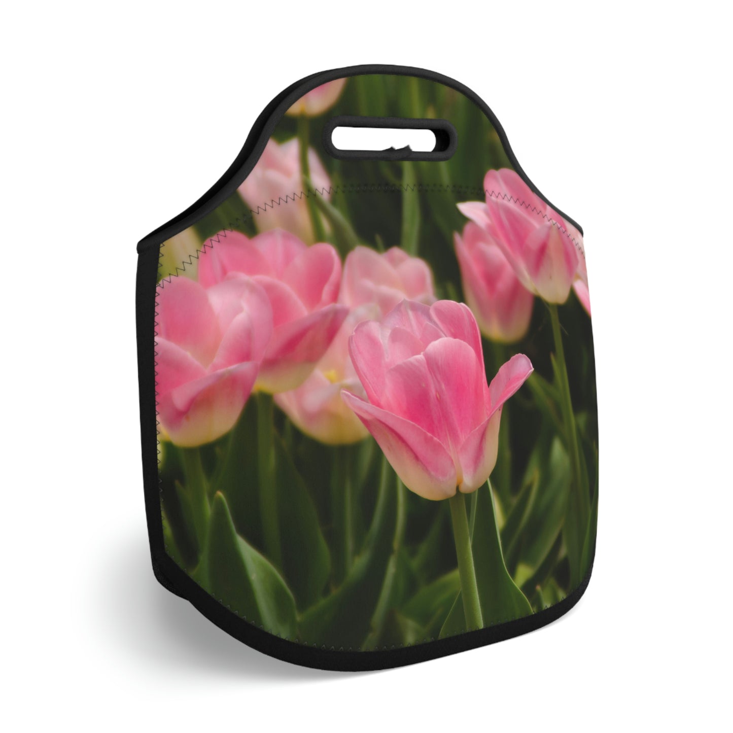 Flowers 17 Neoprene Lunch Bag