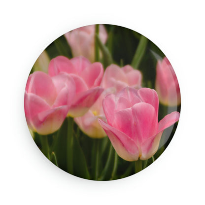 Flowers 17 Button Magnet, Round (1 & 10 pcs)