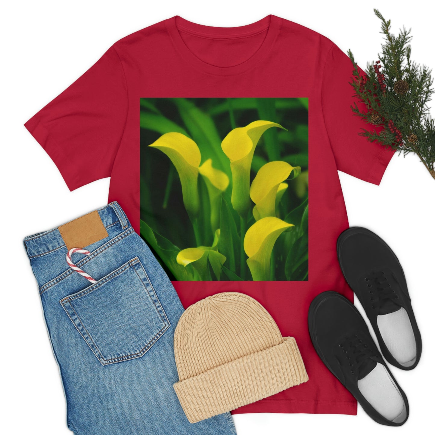 Flowers 33 Unisex Jersey Short Sleeve Tee