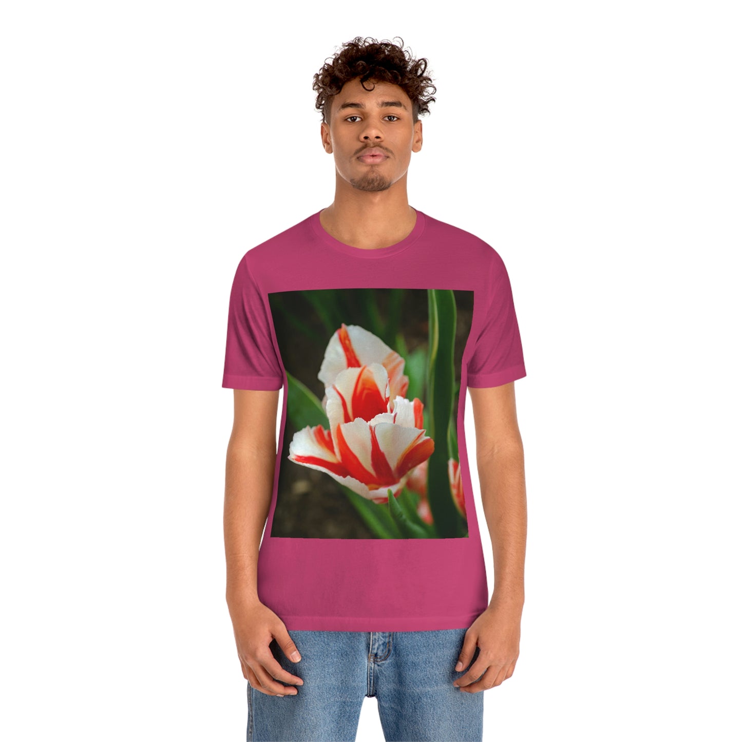 Flowers 06 Unisex Jersey Short Sleeve Tee