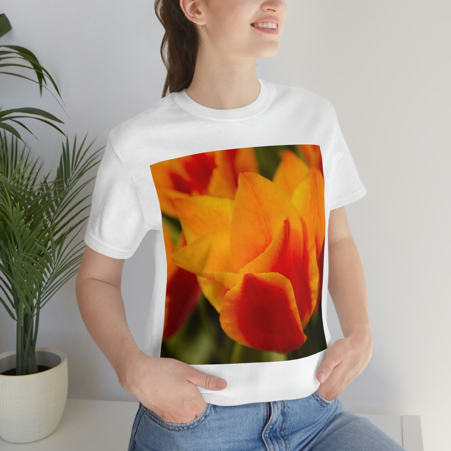 Flowers 13 Unisex Jersey Short Sleeve Tee