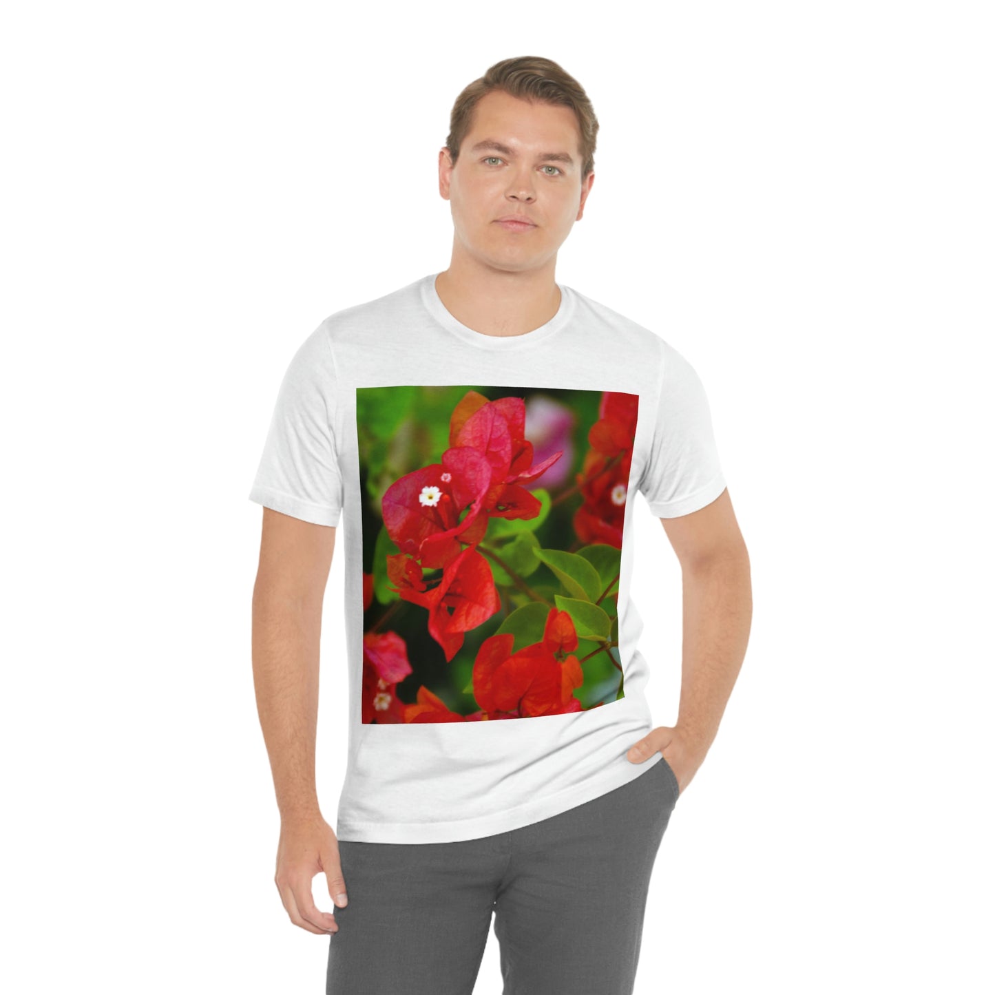 Flowers 28 Unisex Jersey Short Sleeve Tee