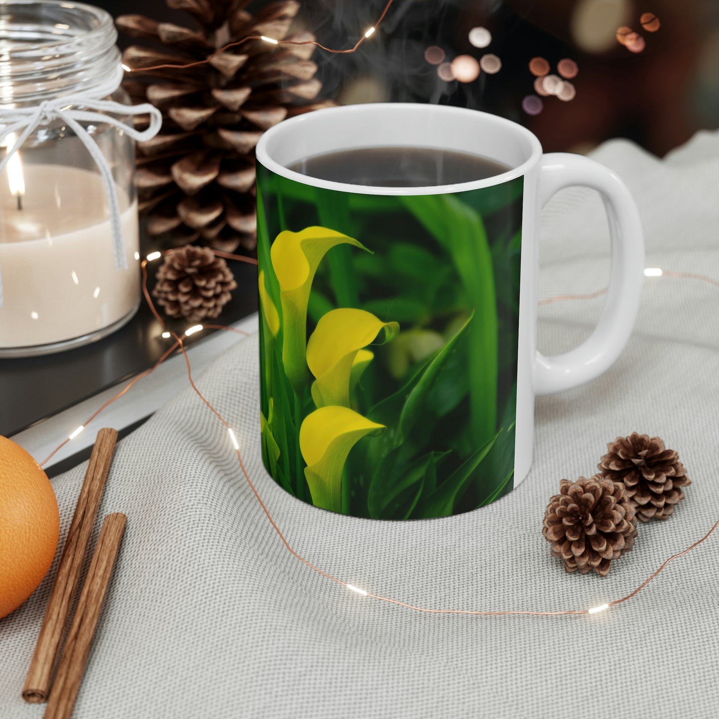 Flowers 33 Ceramic Mug 11oz