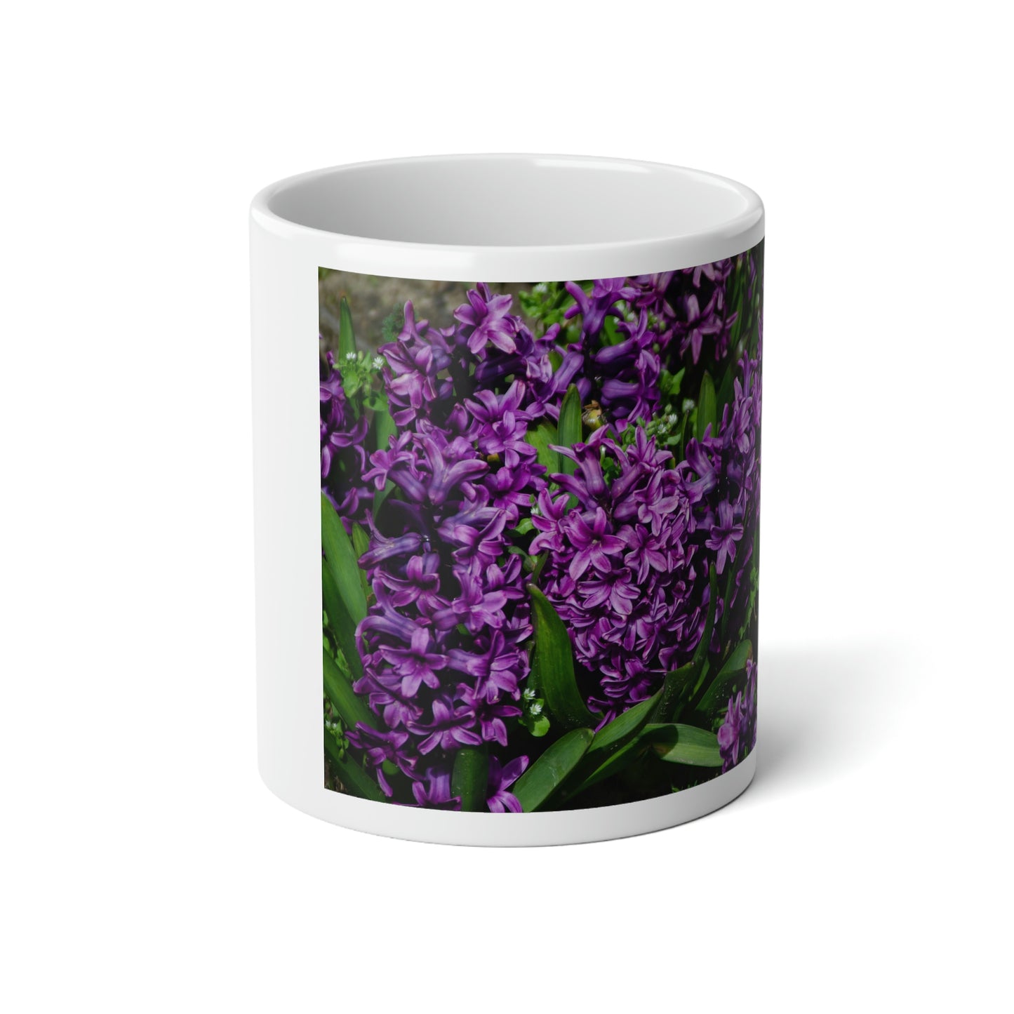 Flowers 21 Jumbo Mug, 20oz