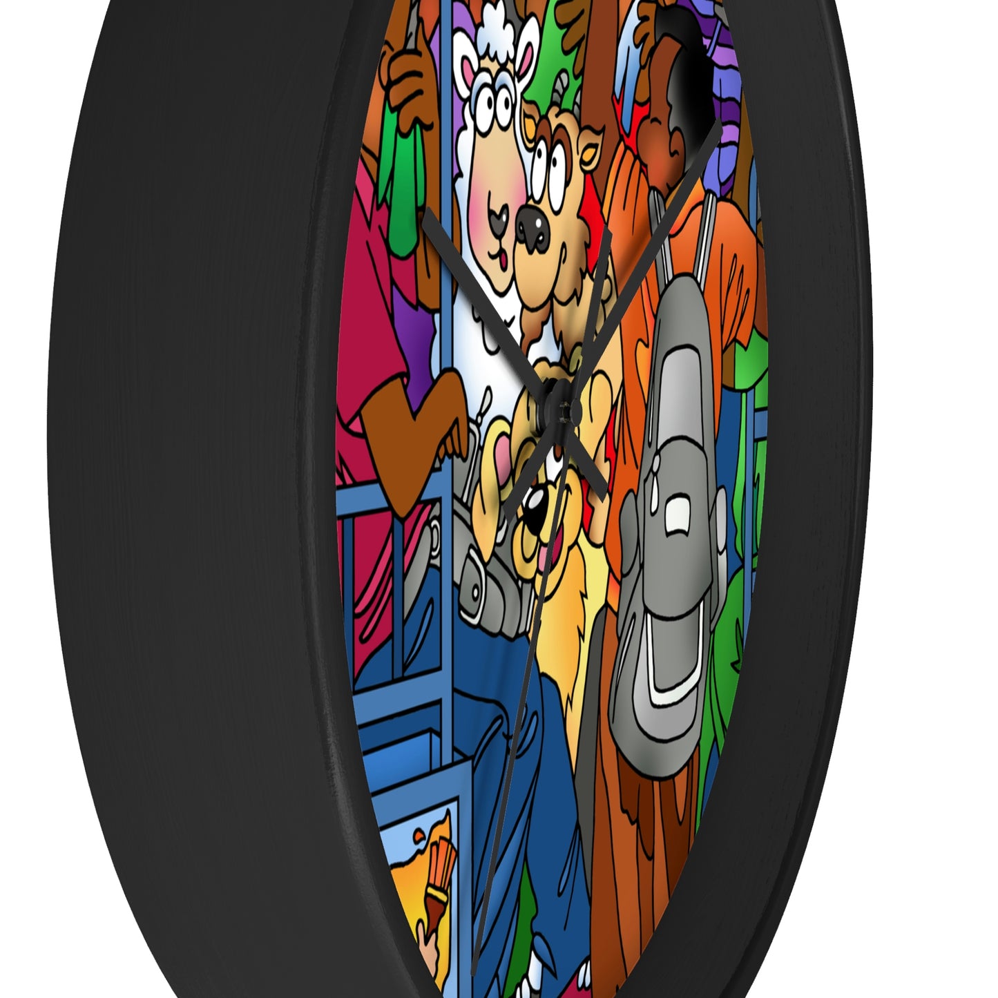 Once Upon West Africa! Wall Clock