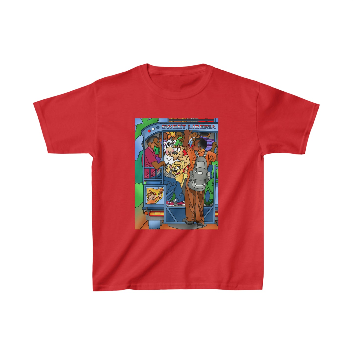 Once Upon West Africa! Kids Heavy Cotton™ Tee