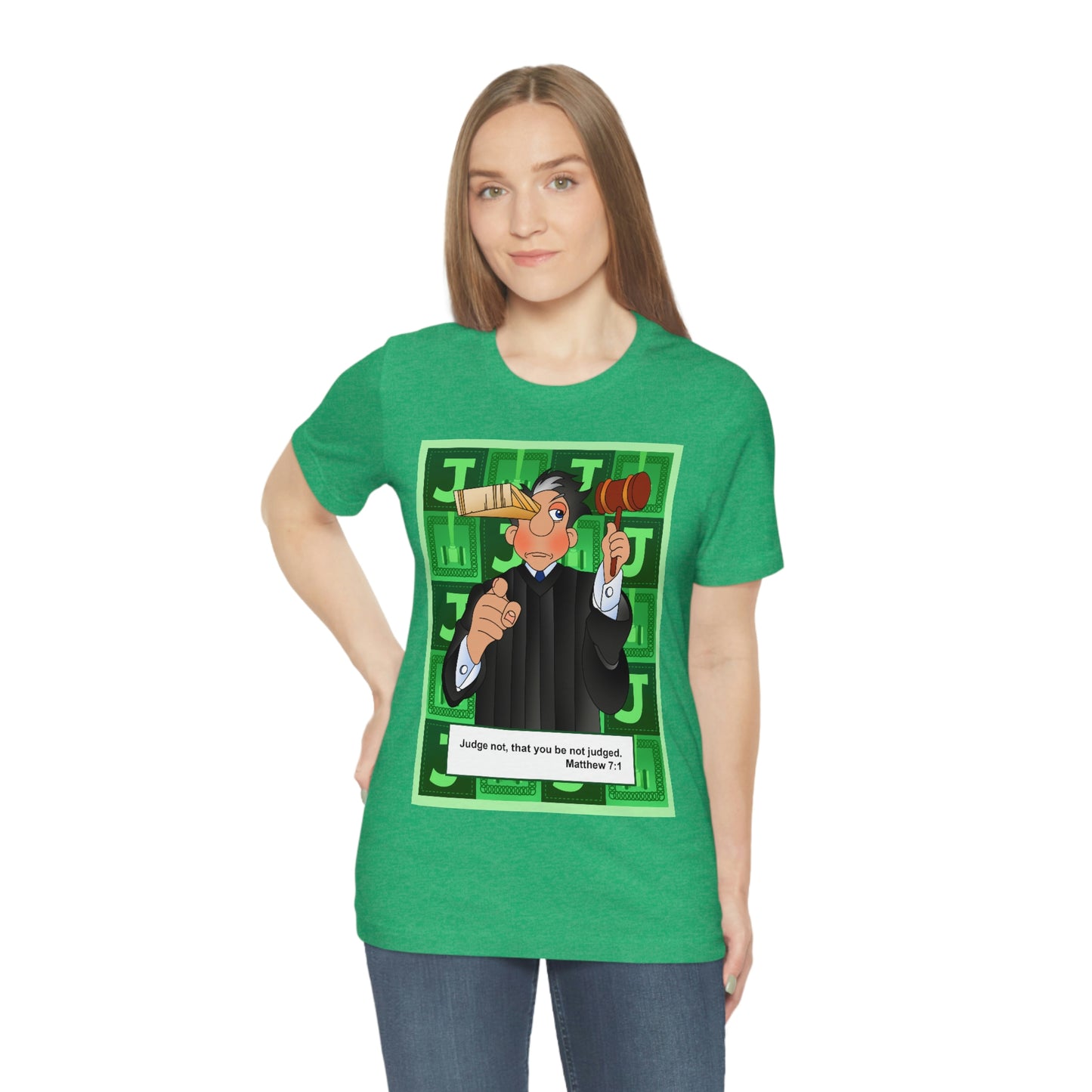 The Bible as Simple as ABC J Unisex Jersey Short Sleeve Tee