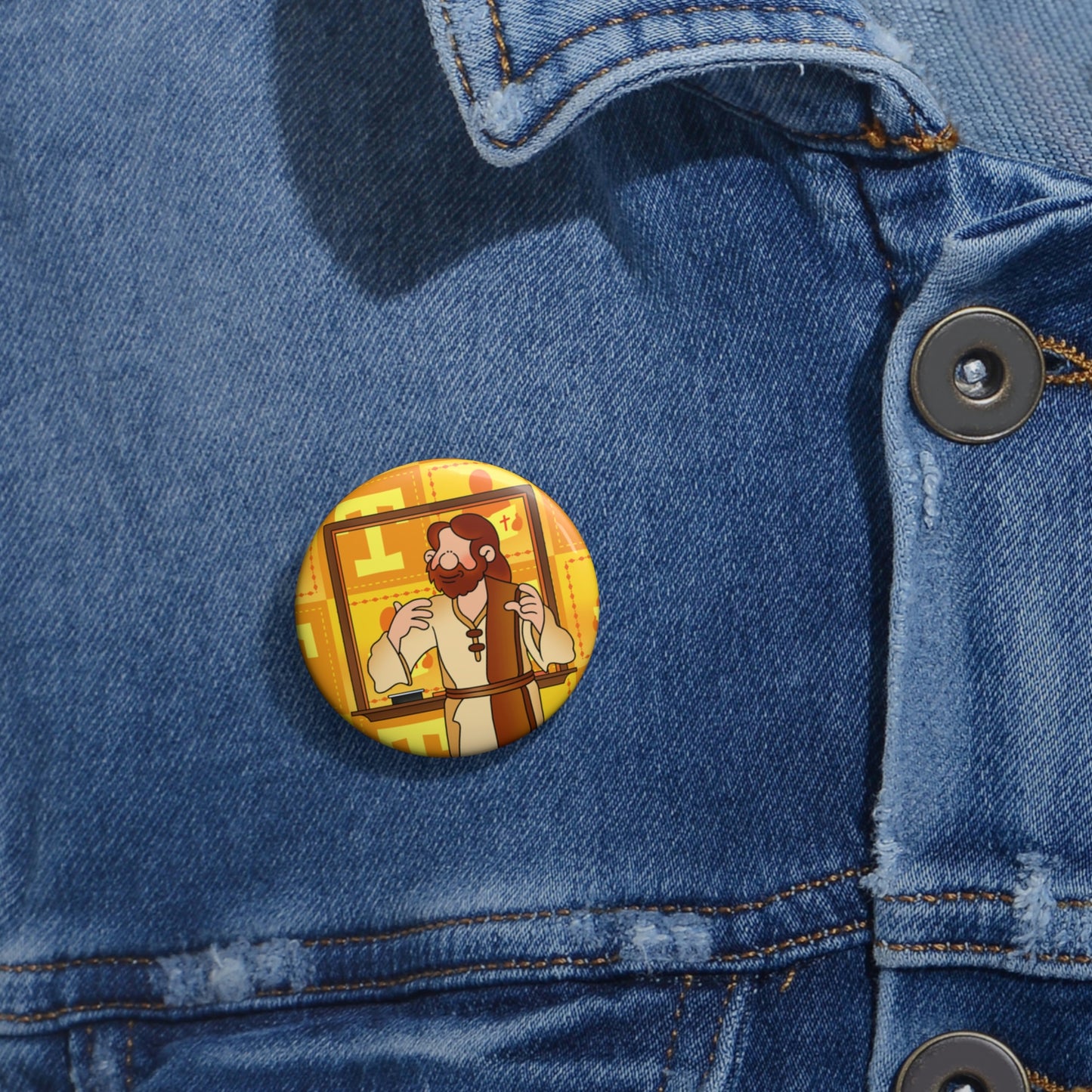 The Bible as Simple as ABC T Custom Pin Buttons