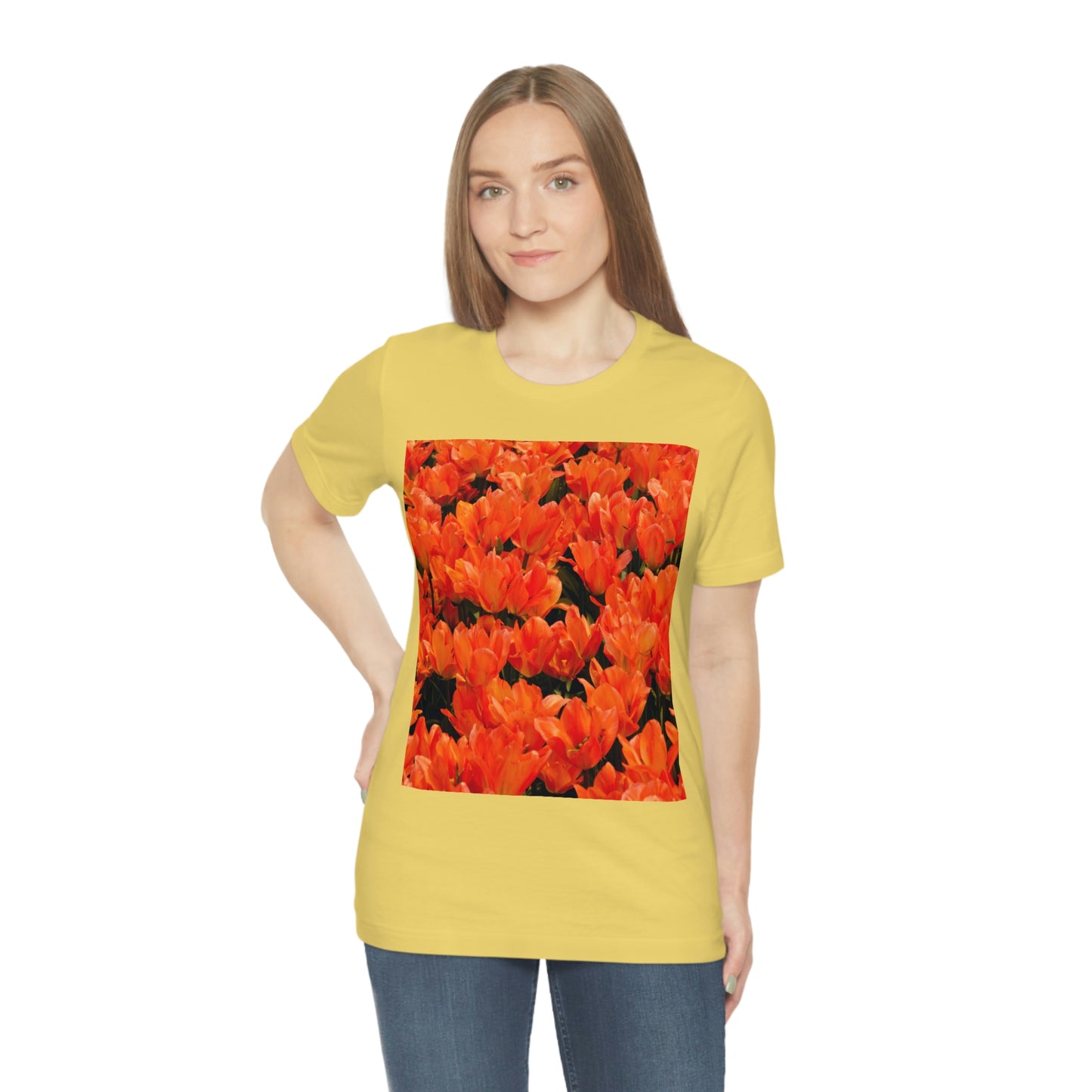 Flowers 03 Unisex Jersey Short Sleeve Tee