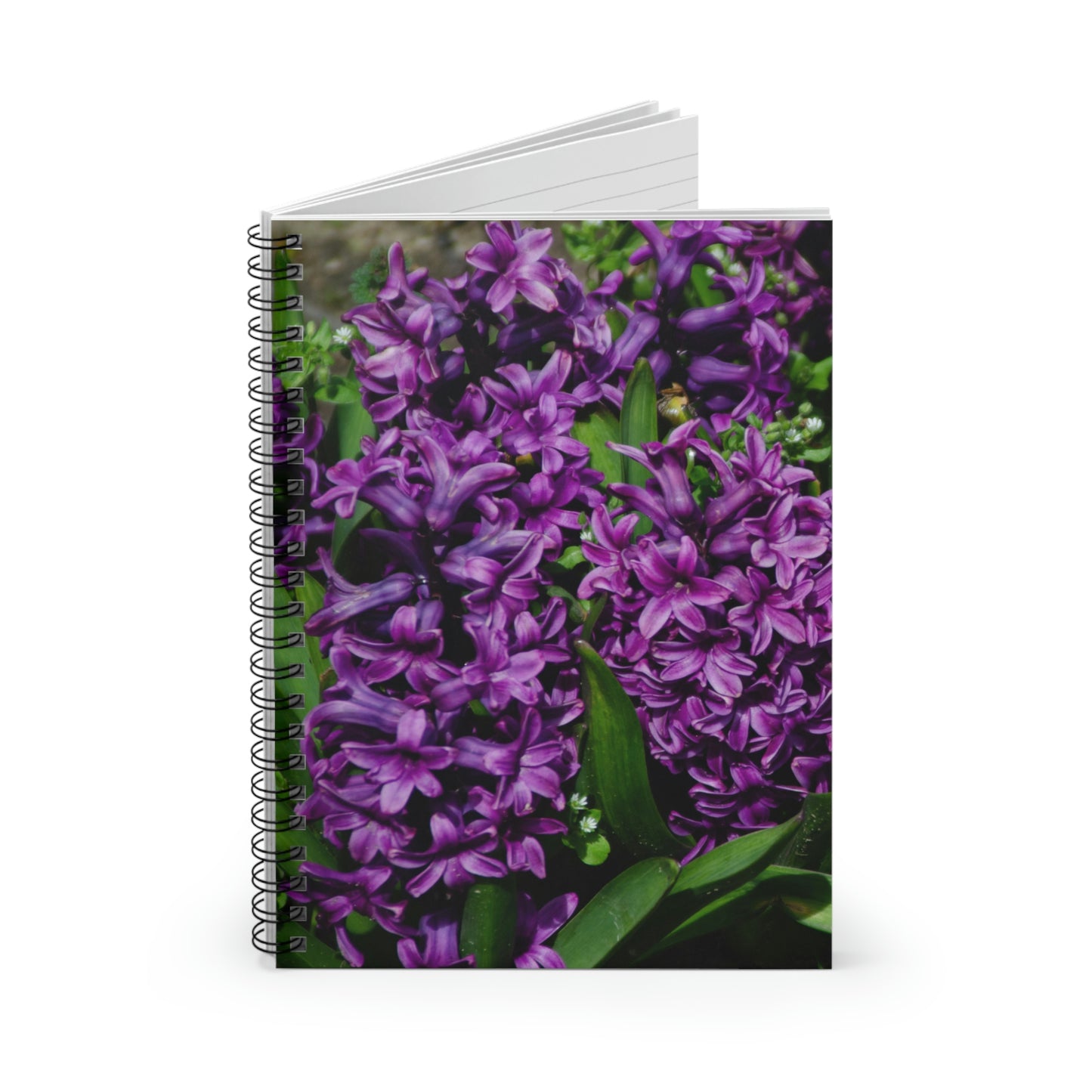 Flowers 21 Spiral Notebook - Ruled Line