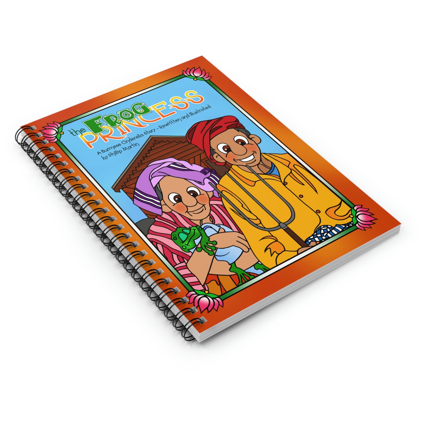 The Frog Princess Spiral Notebook - Ruled Line
