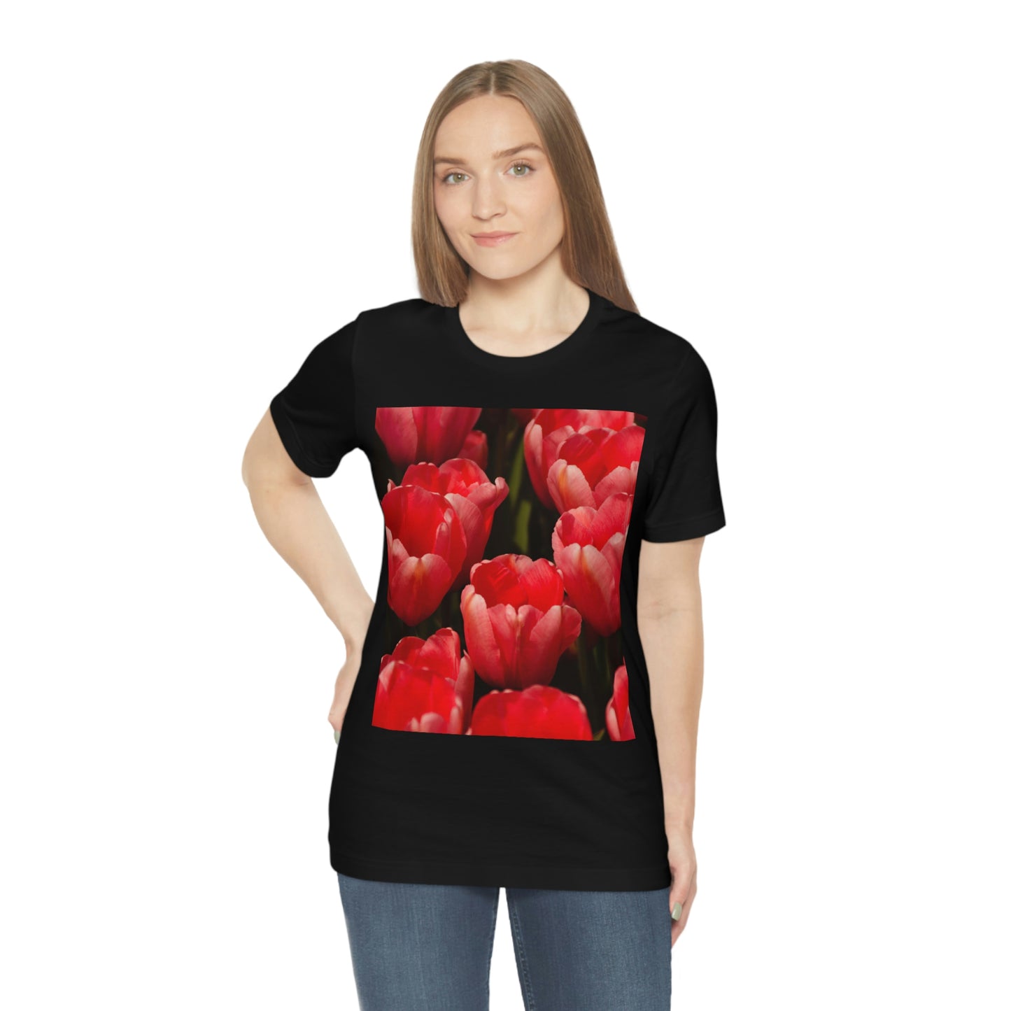 Flowers 09 Unisex Jersey Short Sleeve Tee