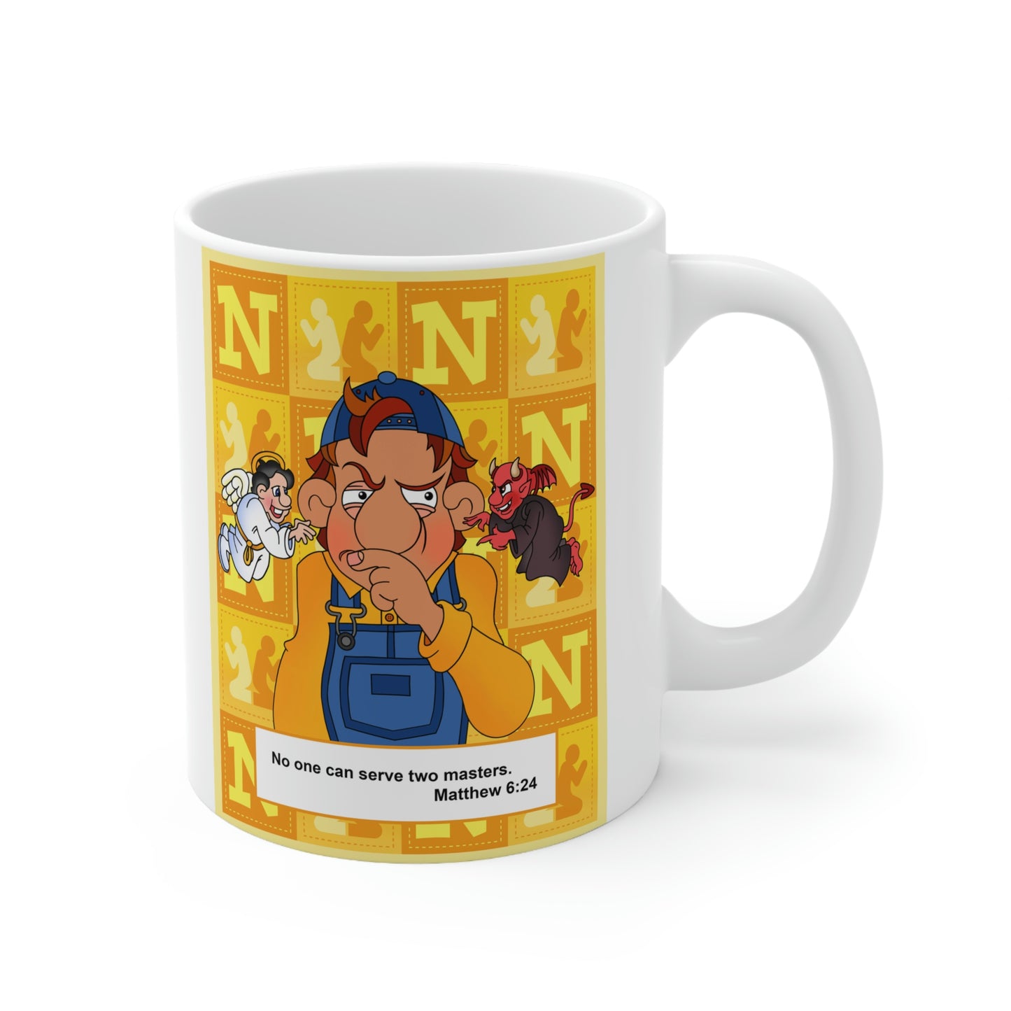 The Bible as Simple as ABC N Ceramic Mug 11oz