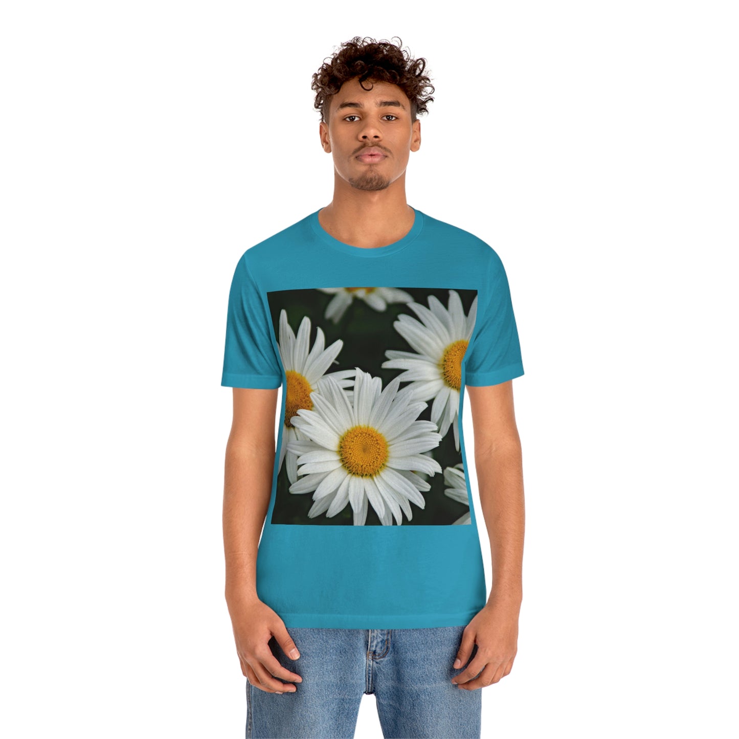 Flowers 01 Unisex Jersey Short Sleeve Tee