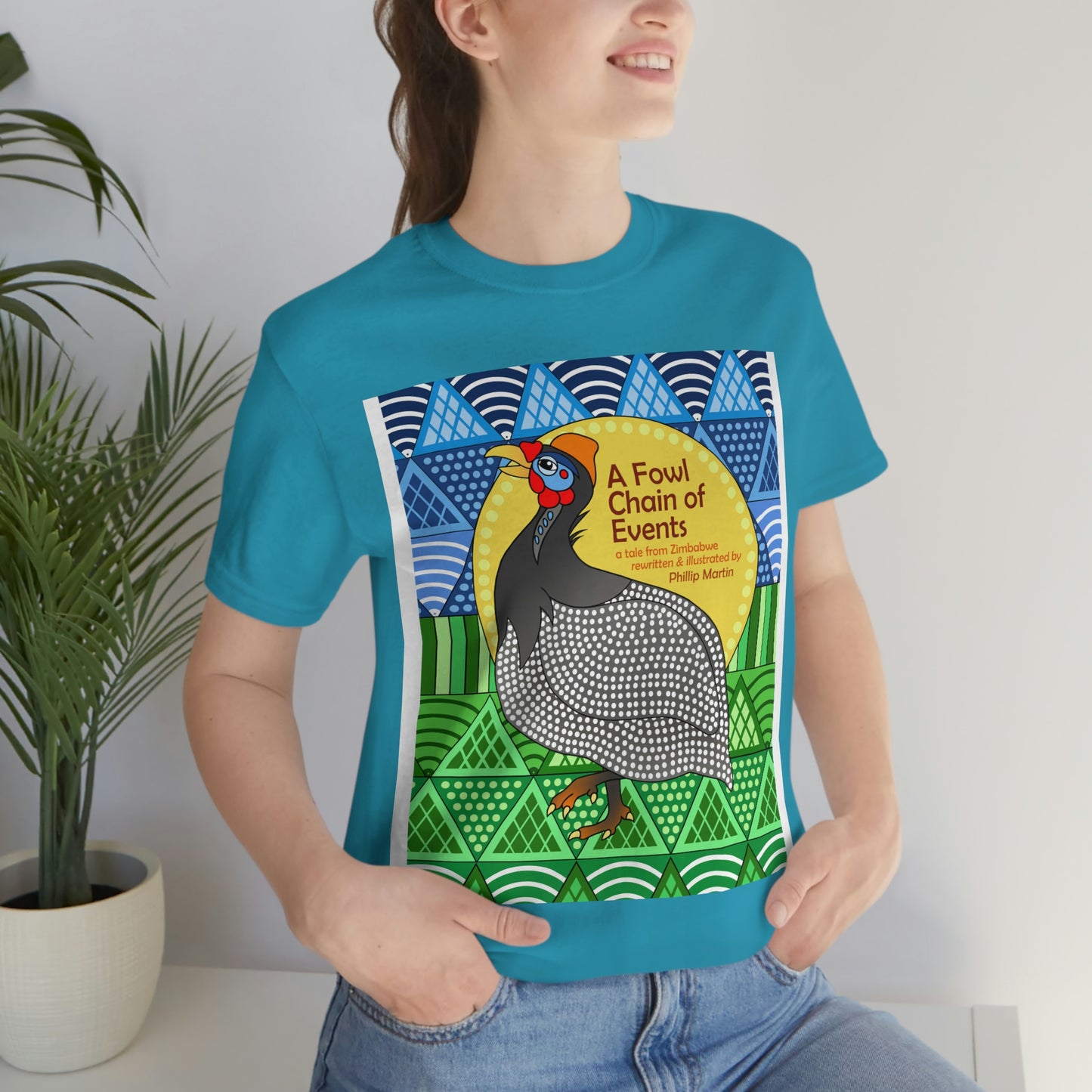 A Fowl Chain of Events Unisex Jersey Short Sleeve Tee