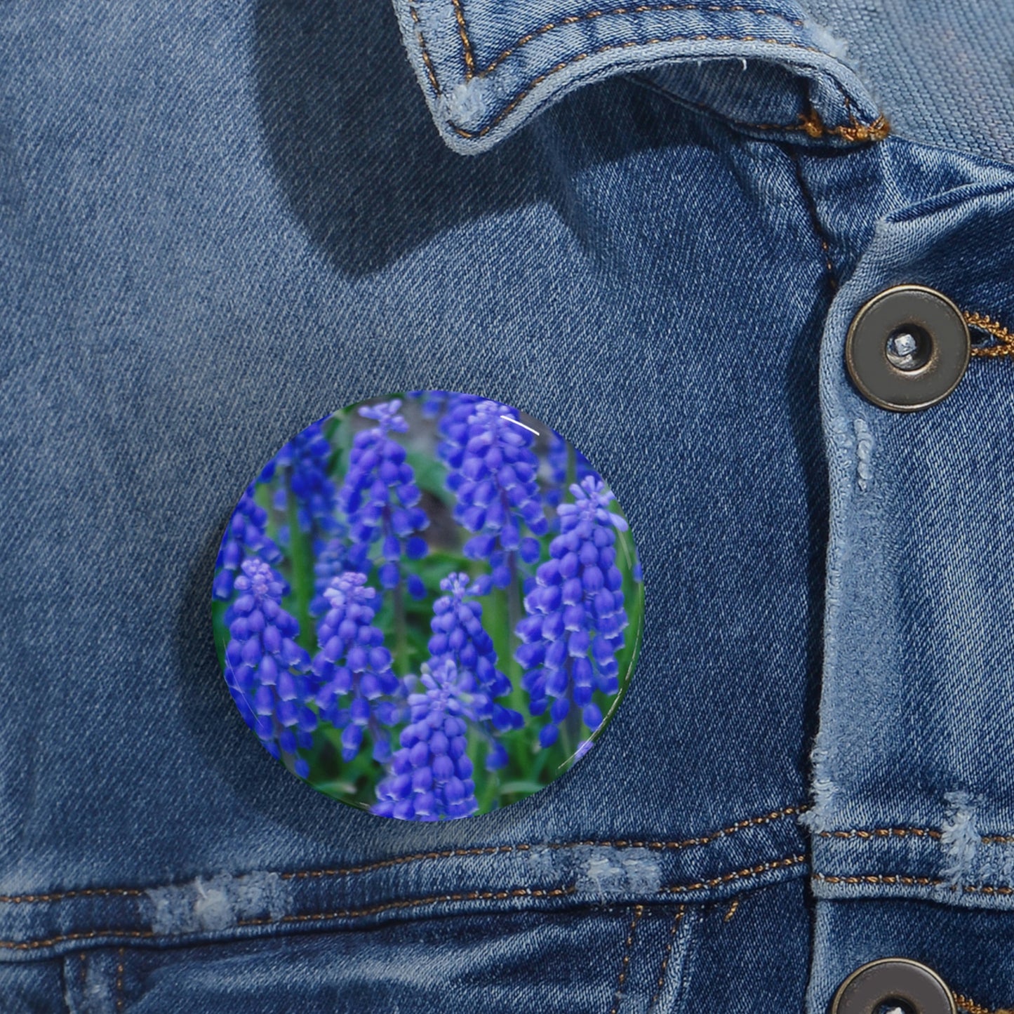 Flowers 12 Round Pins