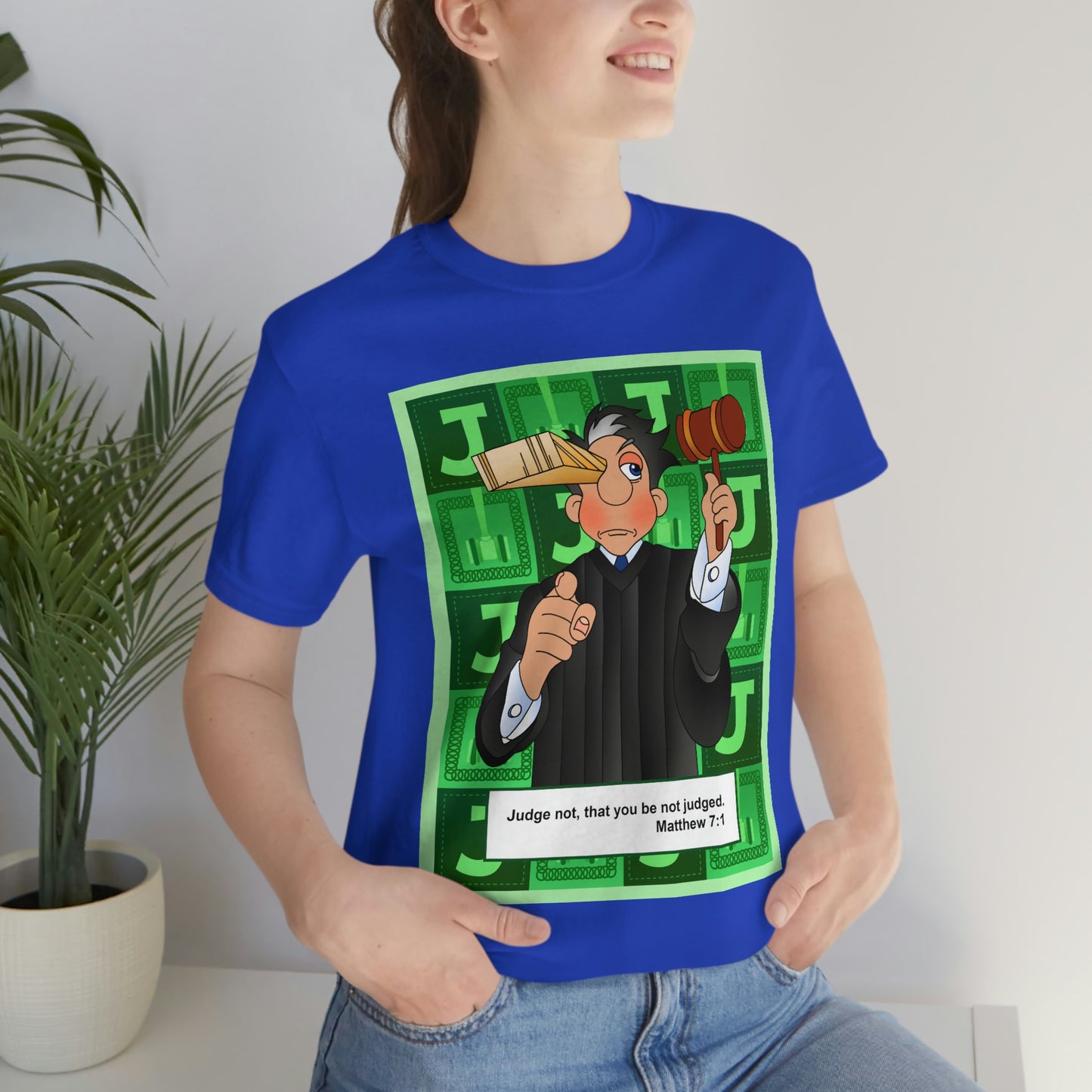 The Bible as Simple as ABC J Unisex Jersey Short Sleeve Tee
