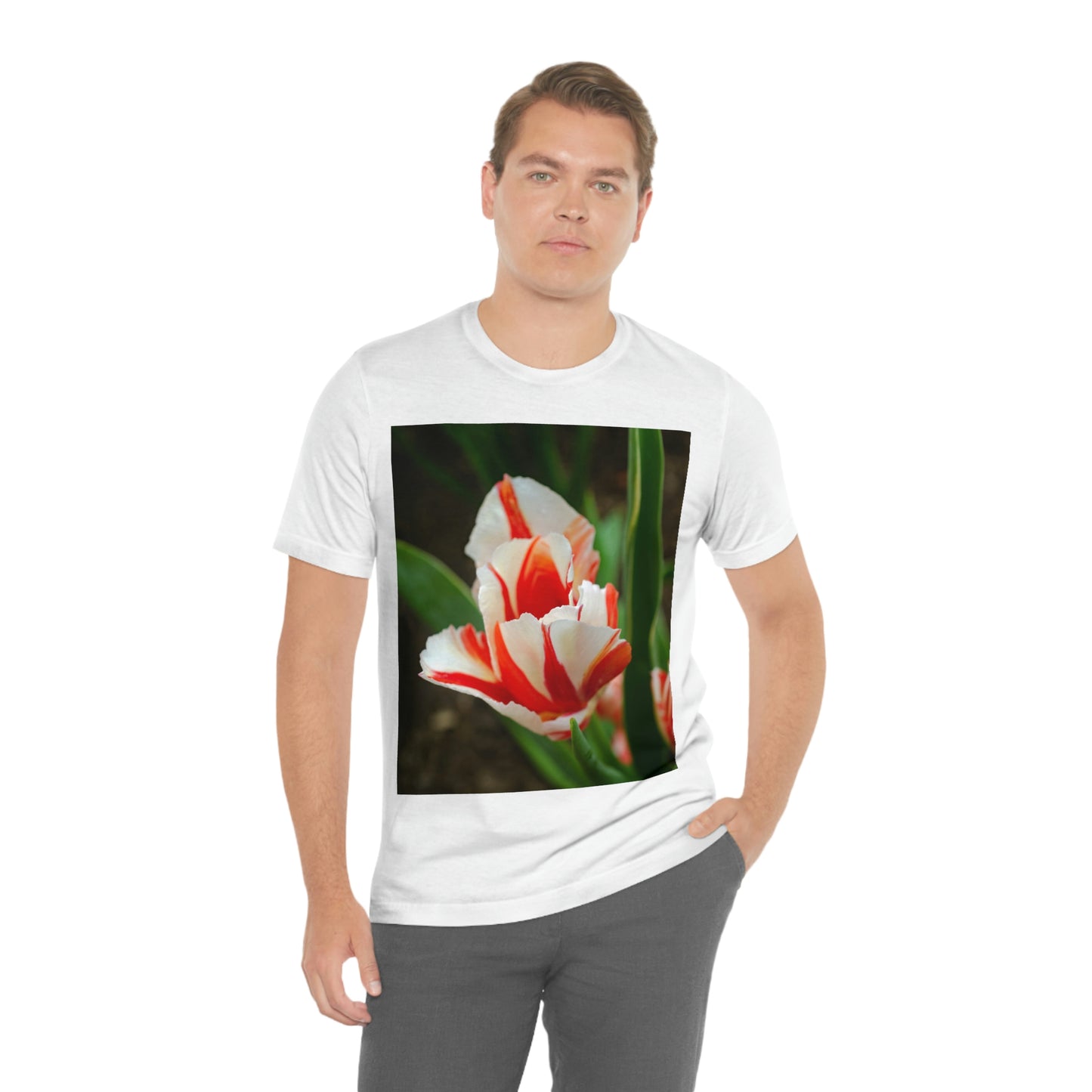 Flowers 06 Unisex Jersey Short Sleeve Tee