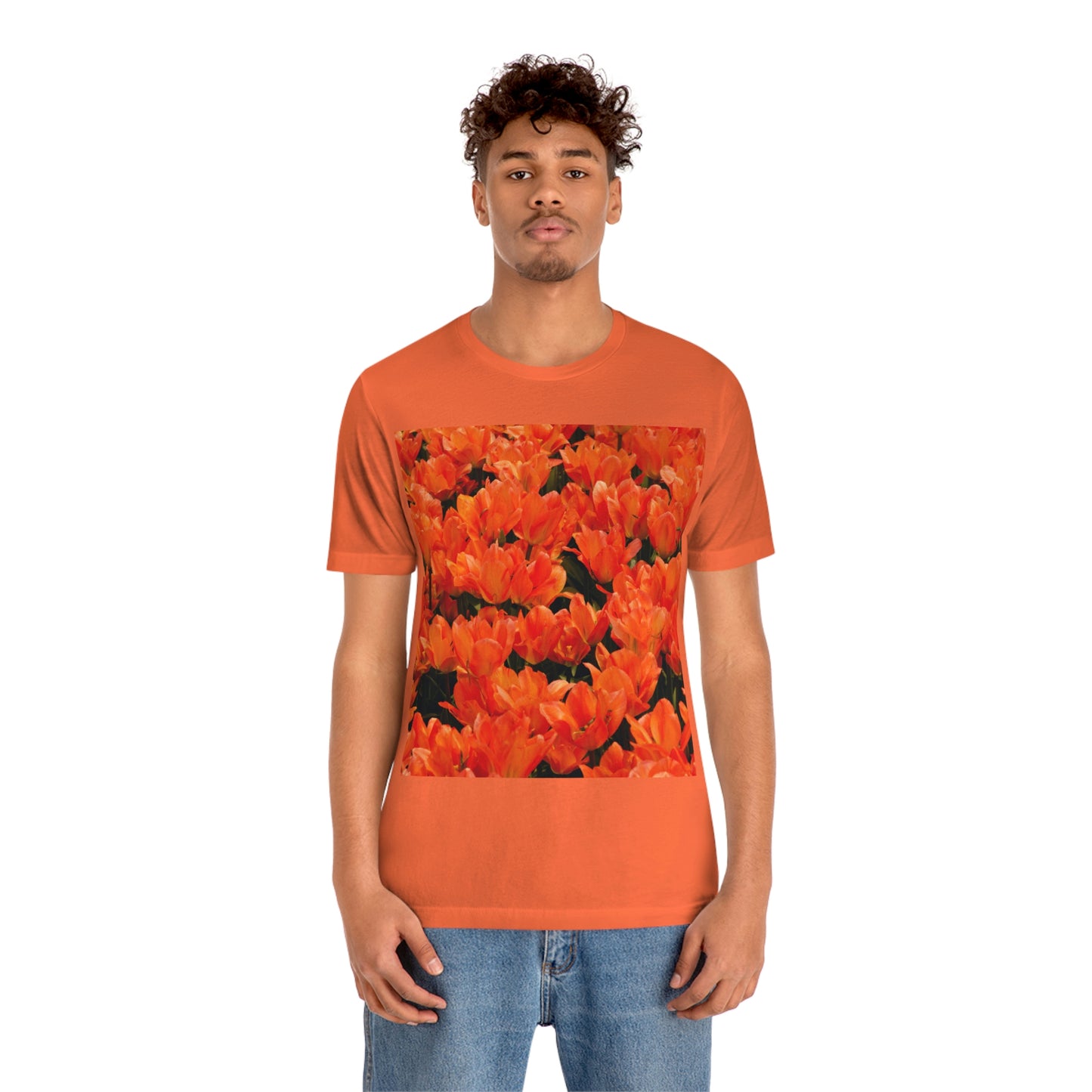 Flowers 03 Unisex Jersey Short Sleeve Tee