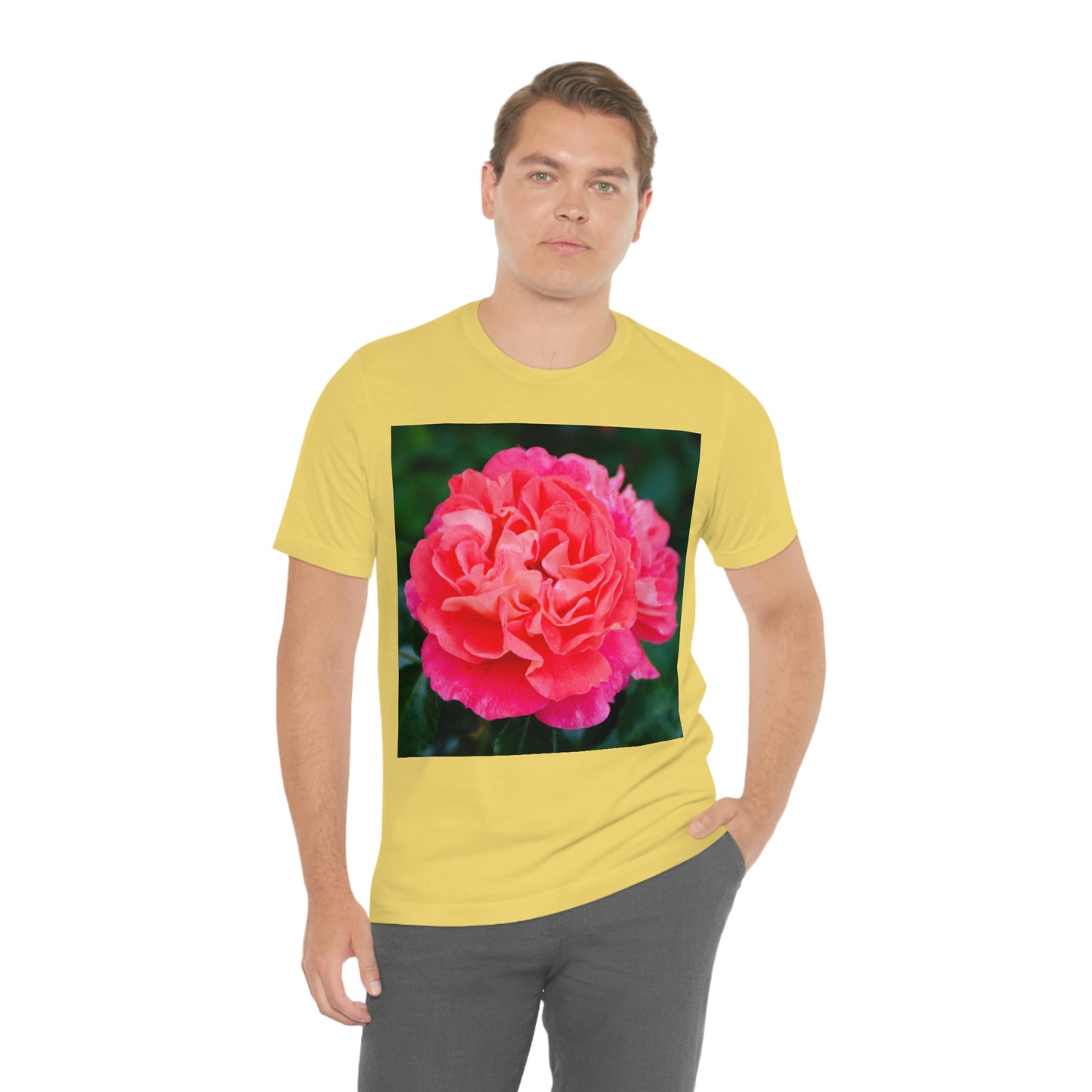 Flowers 08 Unisex Jersey Short Sleeve Tee