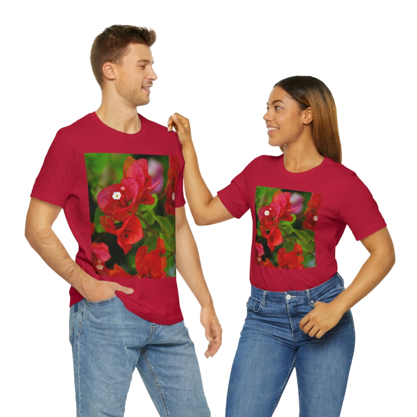 Flowers 28 Unisex Jersey Short Sleeve Tee